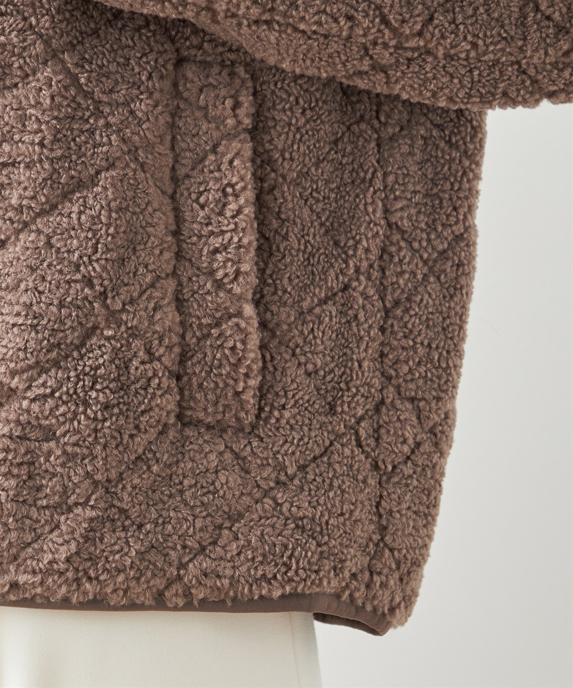 Petit Honfleur ボアキルトジャケット_sub_9