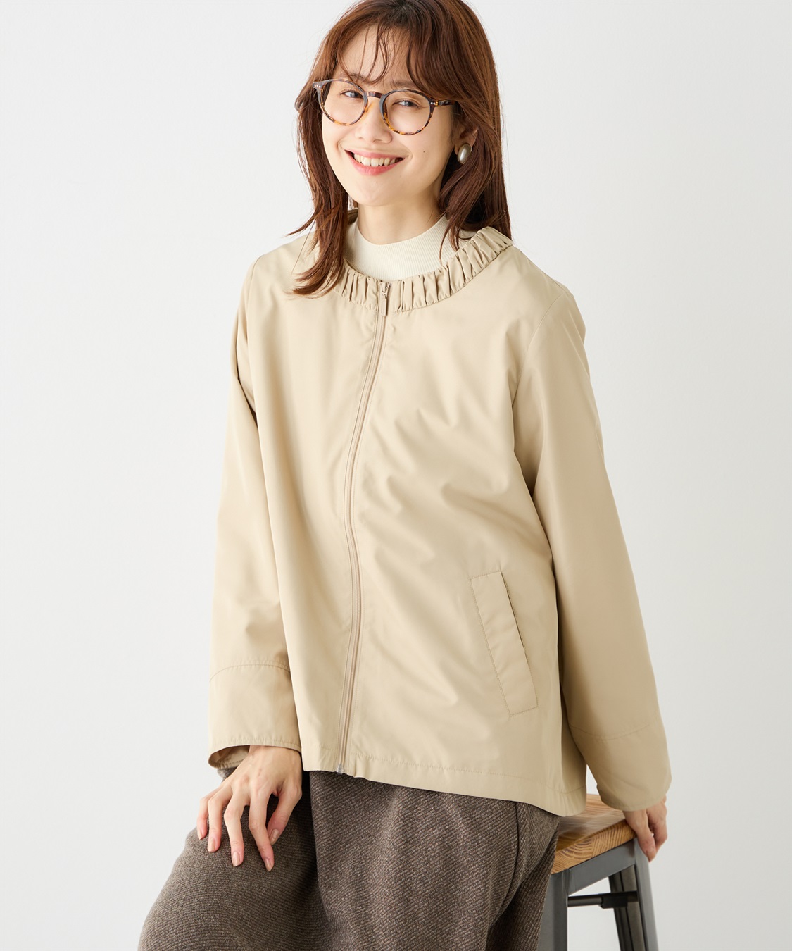S05【Bonpoint Femme】Elevee コットンジャケット (#205) Women - Coats • Bonpoint