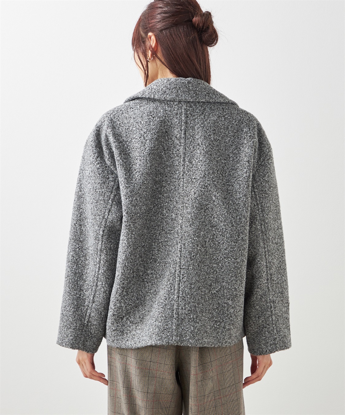 ブークレーウールジャケット Petit Honfleur｜クロスプラス公式通販サイト