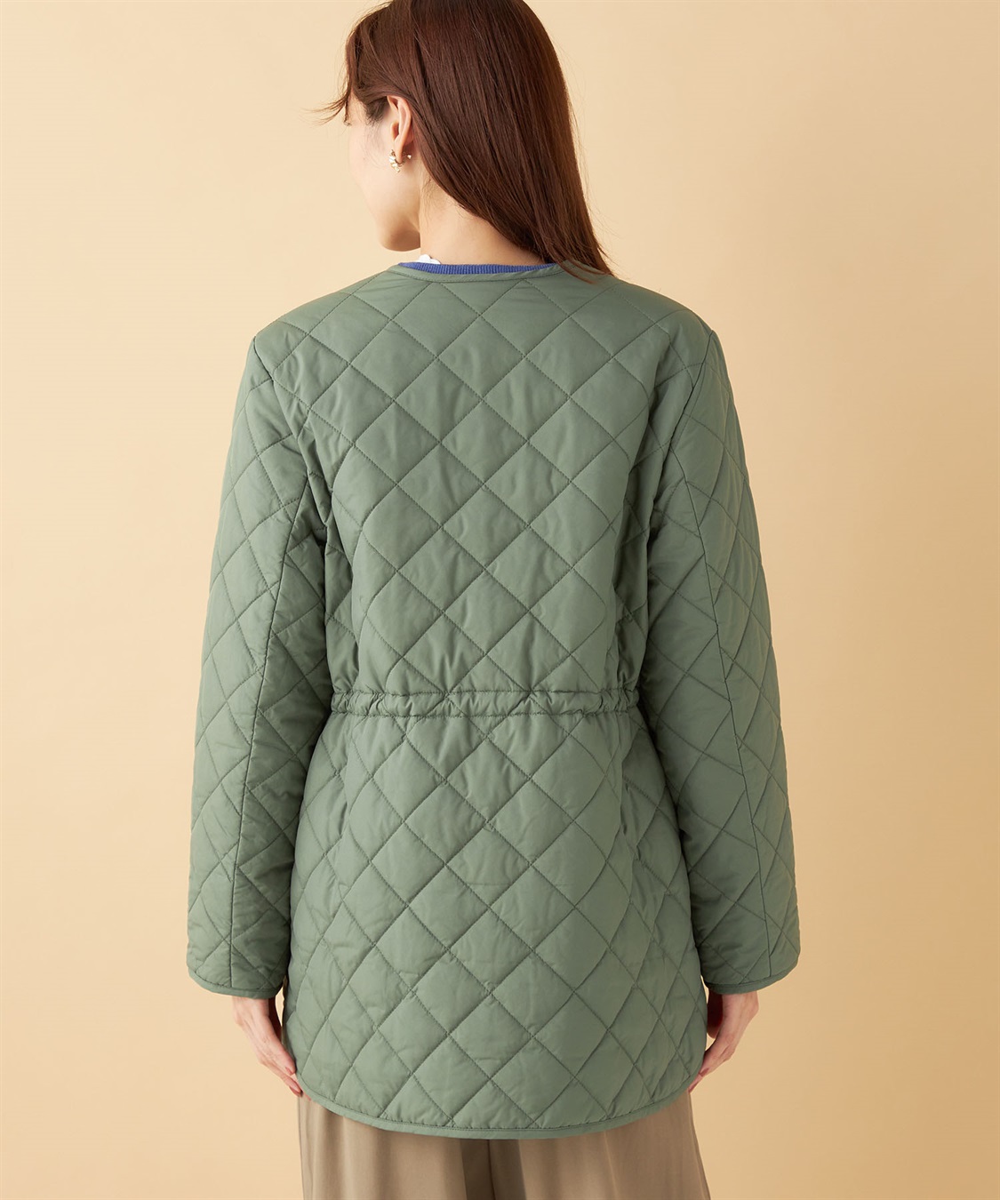 Petit Honfleur ドロストキルトコート_sub_6