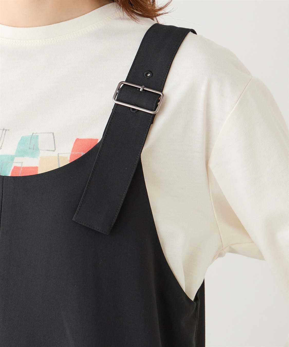 Petit Honfleur Uネックジャンスカ_sub_4