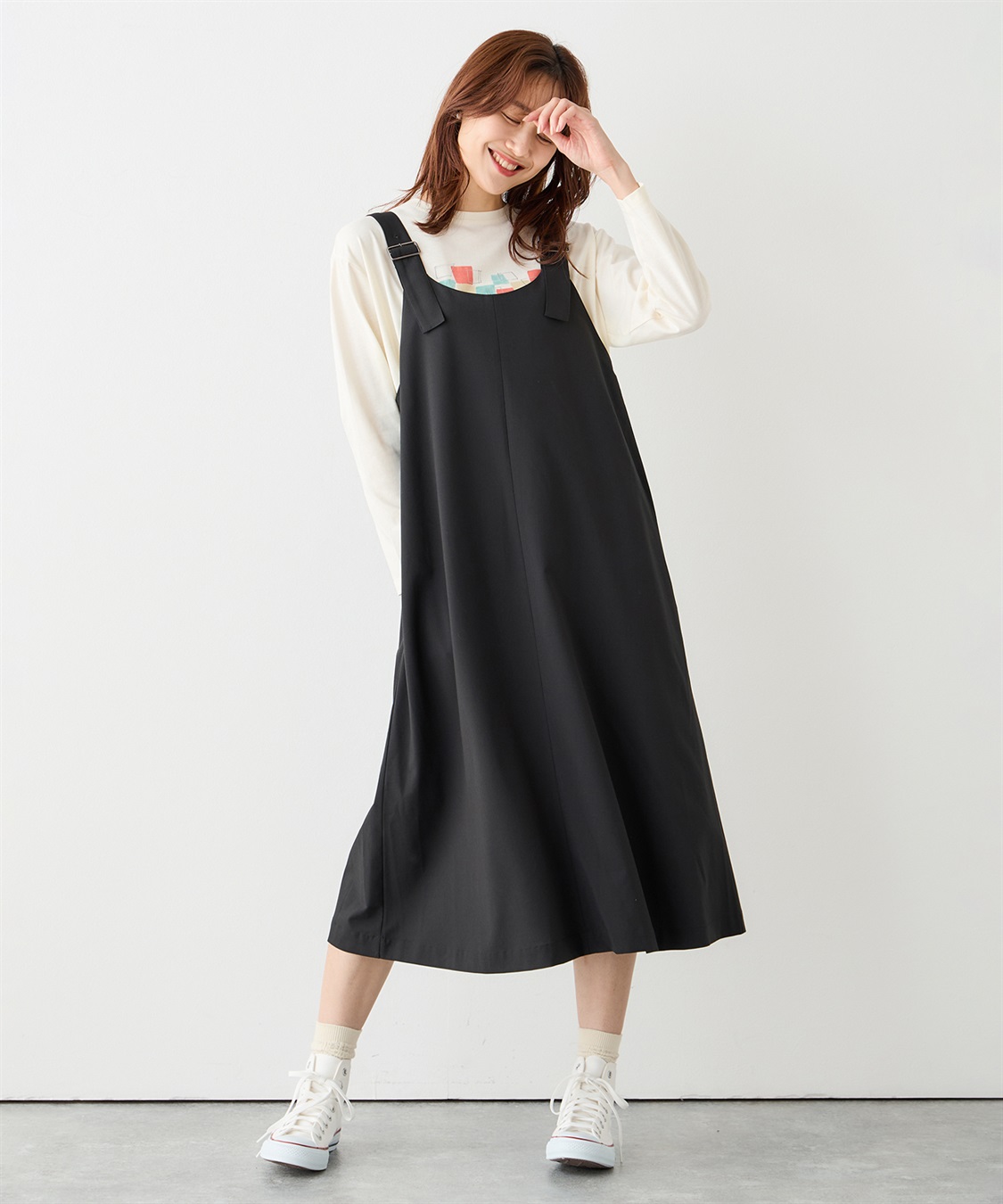 Petit Honfleur Uネックジャンスカ_sub_10