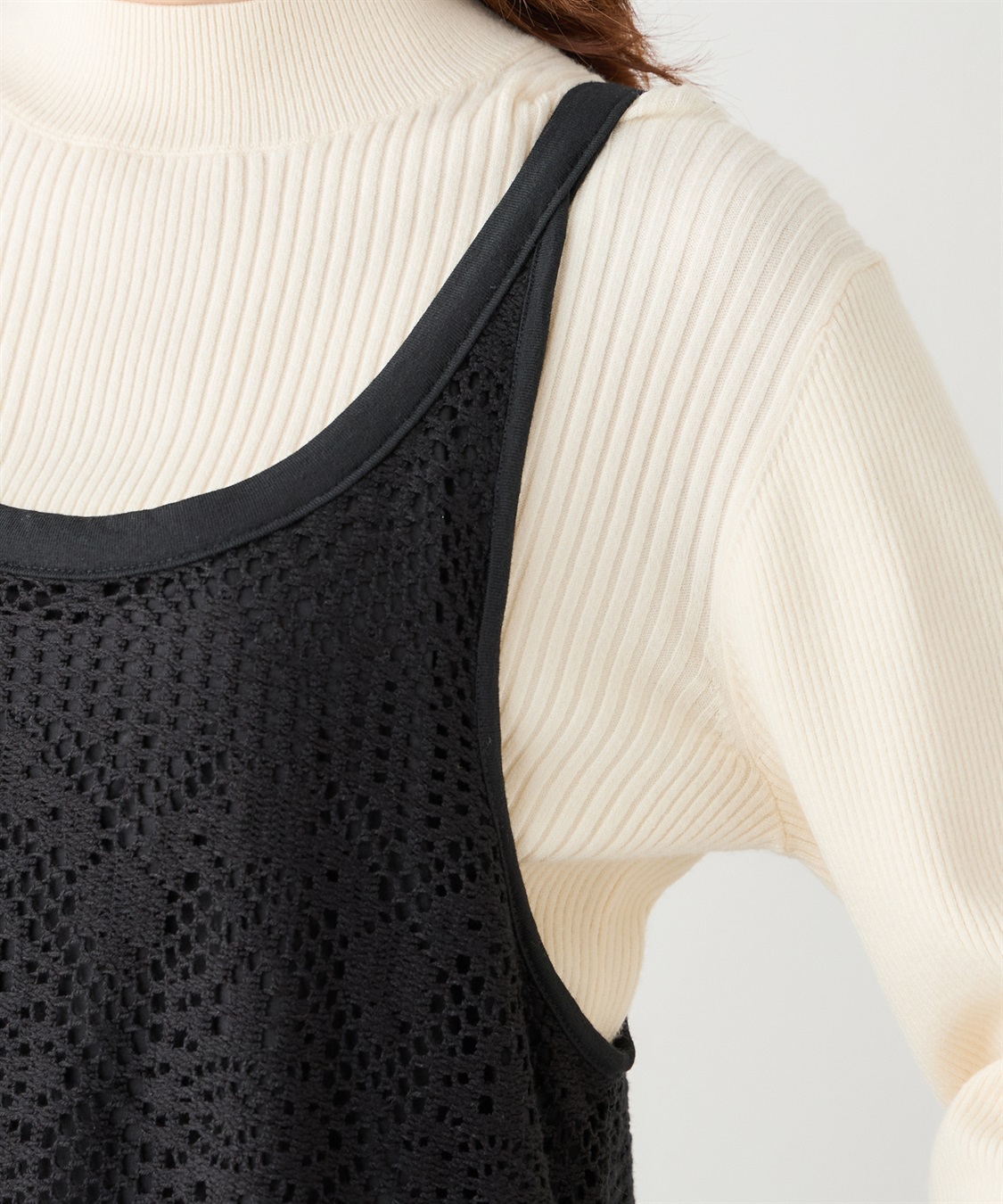 Petit Honfleur レースキャミワンピース_sub_5