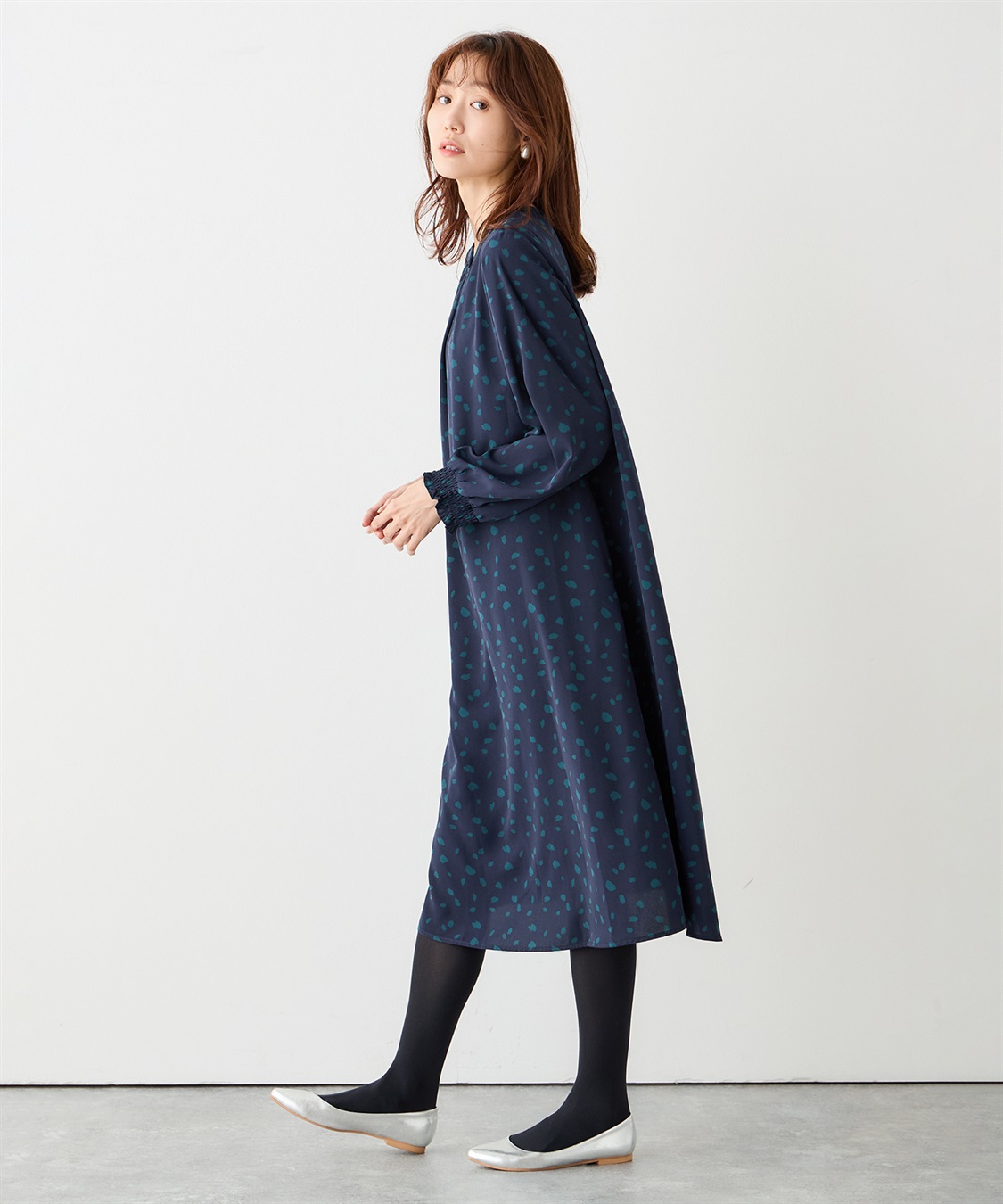 Petit Honfleur プリントワンピース_sub_12