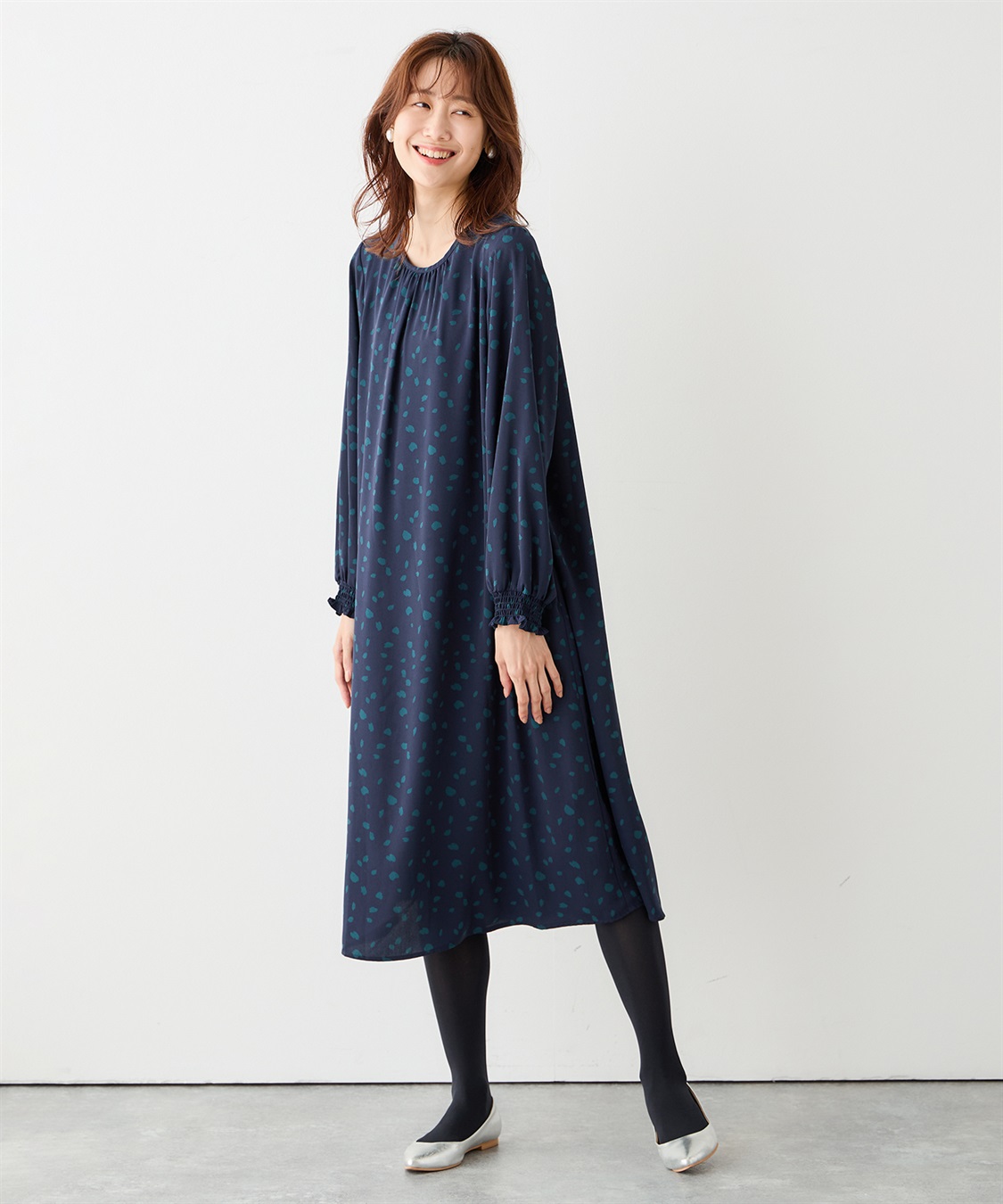 Petit Honfleur プリントワンピース_sub_13