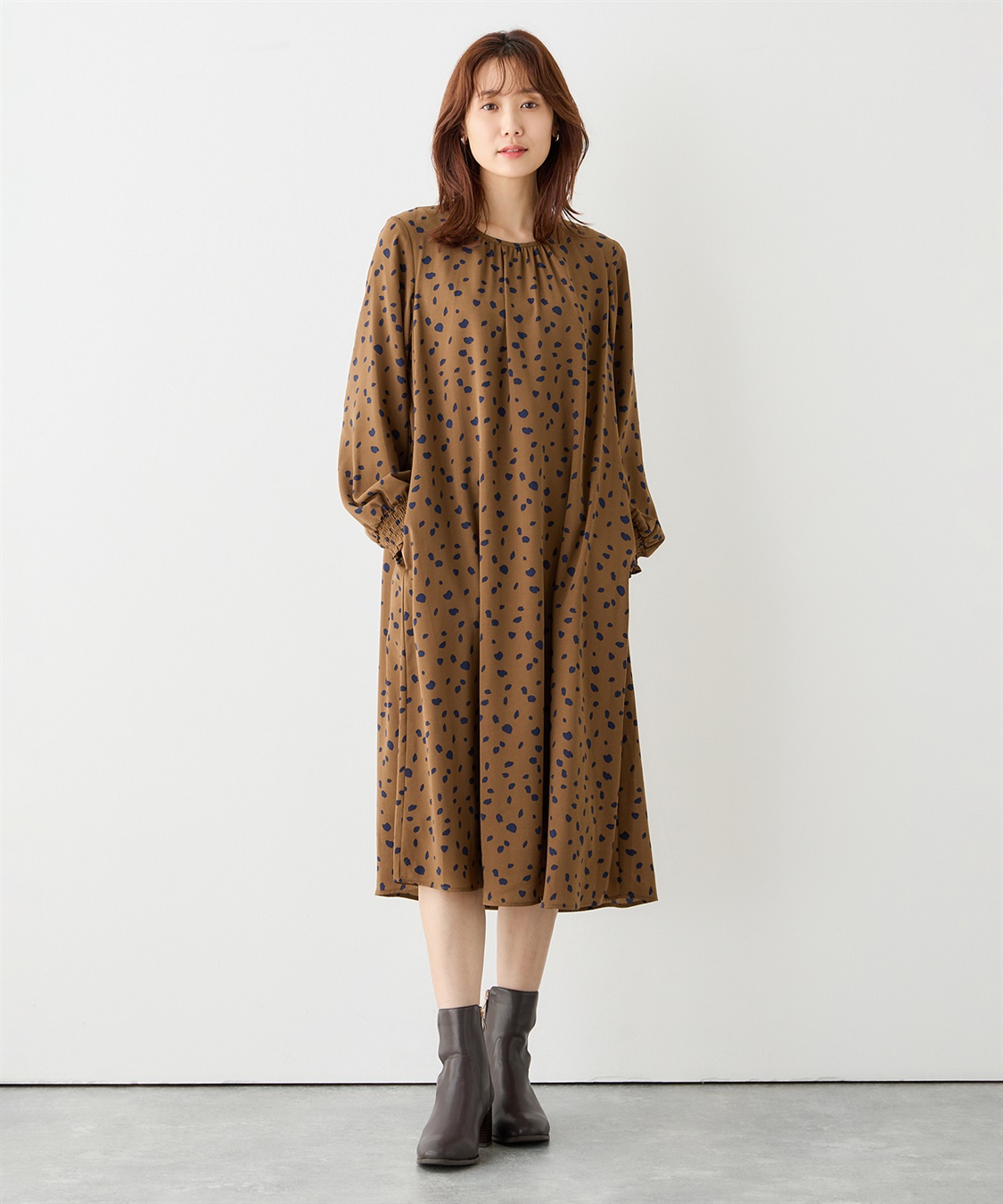 Petit Honfleur プリントワンピース_sub_14