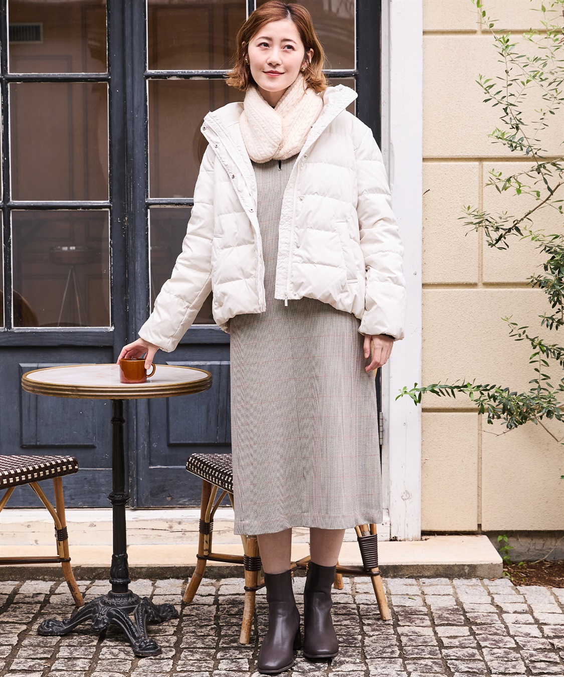 Petit Honfleur ショートダウンコート_sub_17