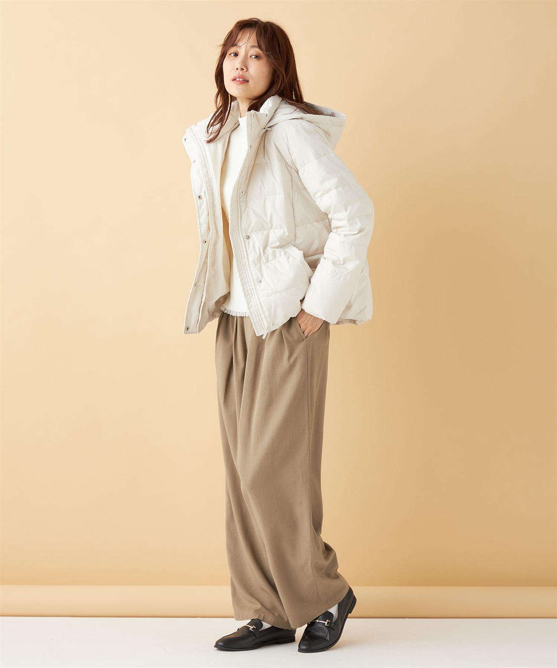 Petit Honfleur ショートダウンコート_sub_19