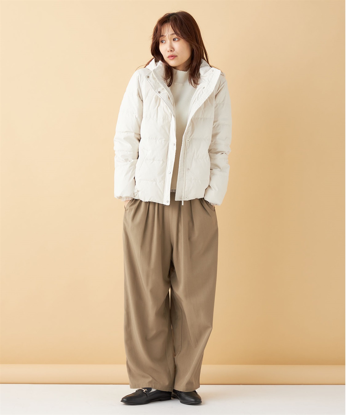 Petit Honfleur ショートダウンコート_sub_20