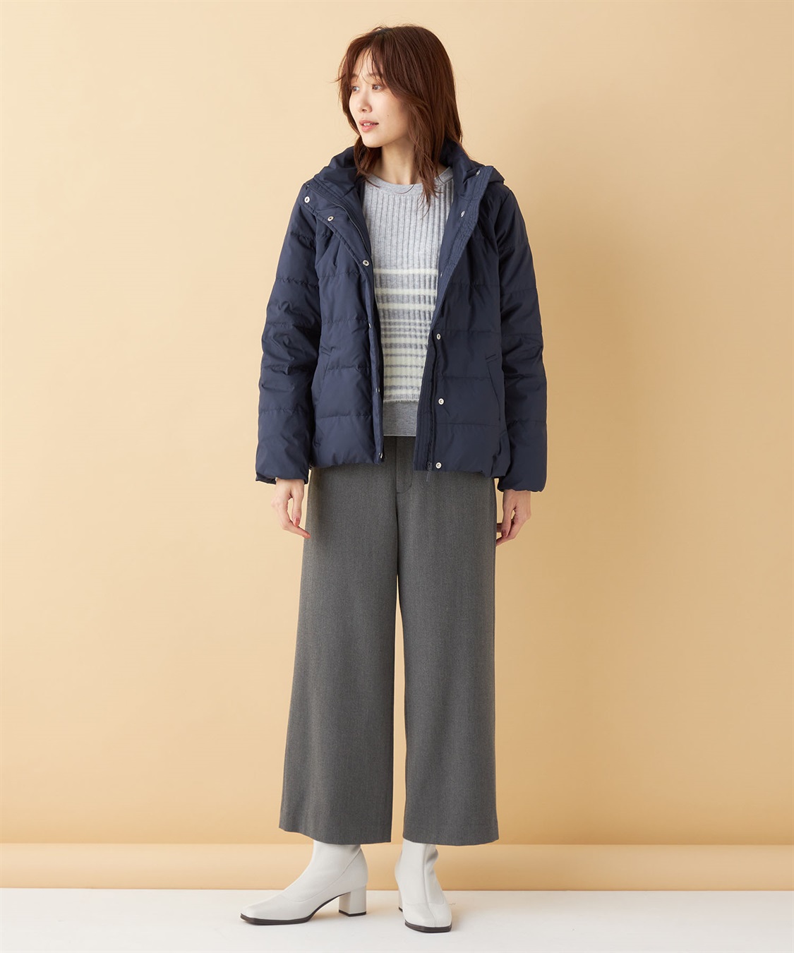 Petit Honfleur ショートダウンコート_sub_23