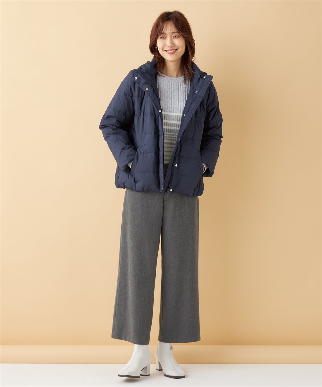 Petit Honfleur ショートダウンコート_sub_24