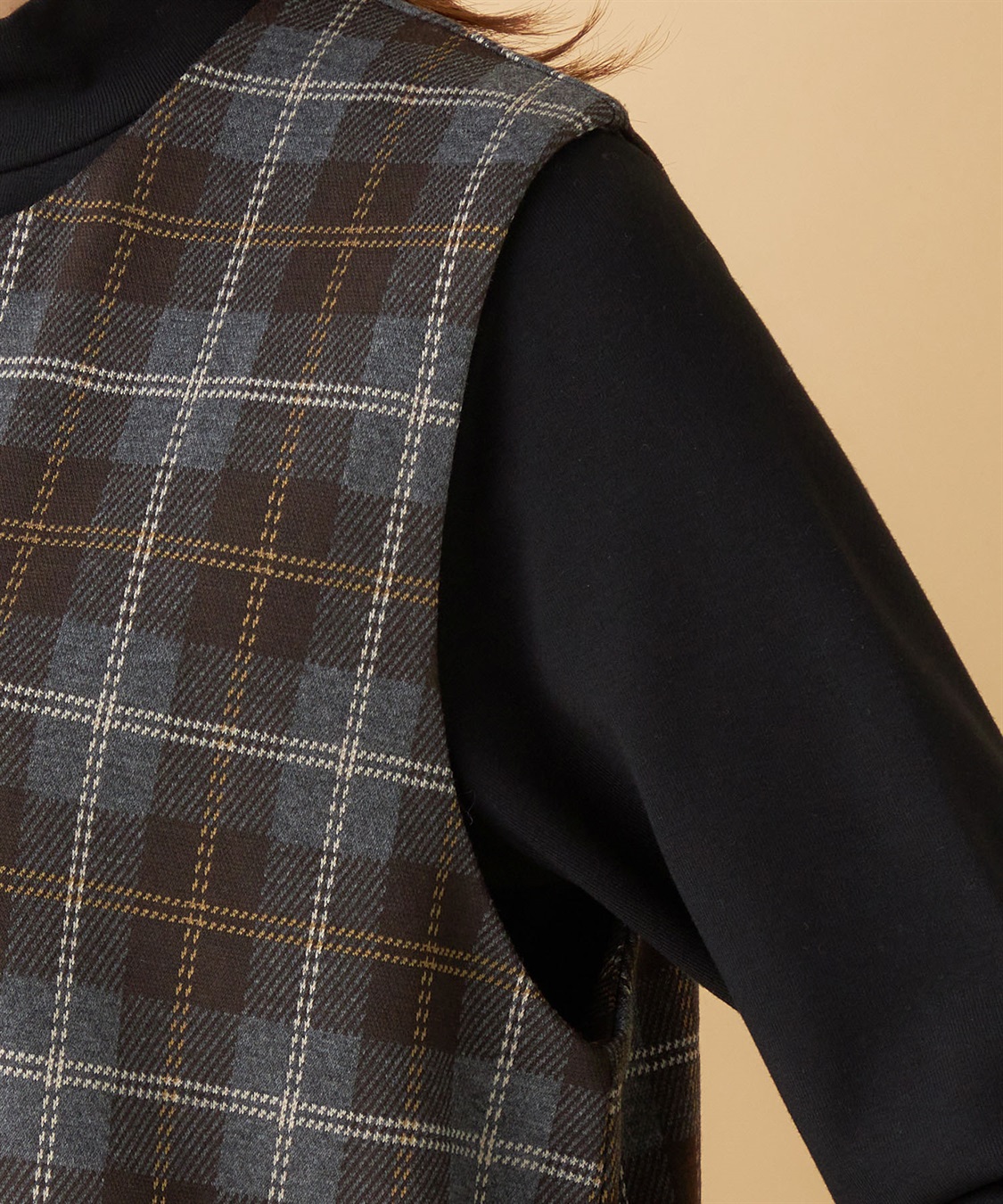 Petit Honfleur ジップジャンパースカート_sub_5