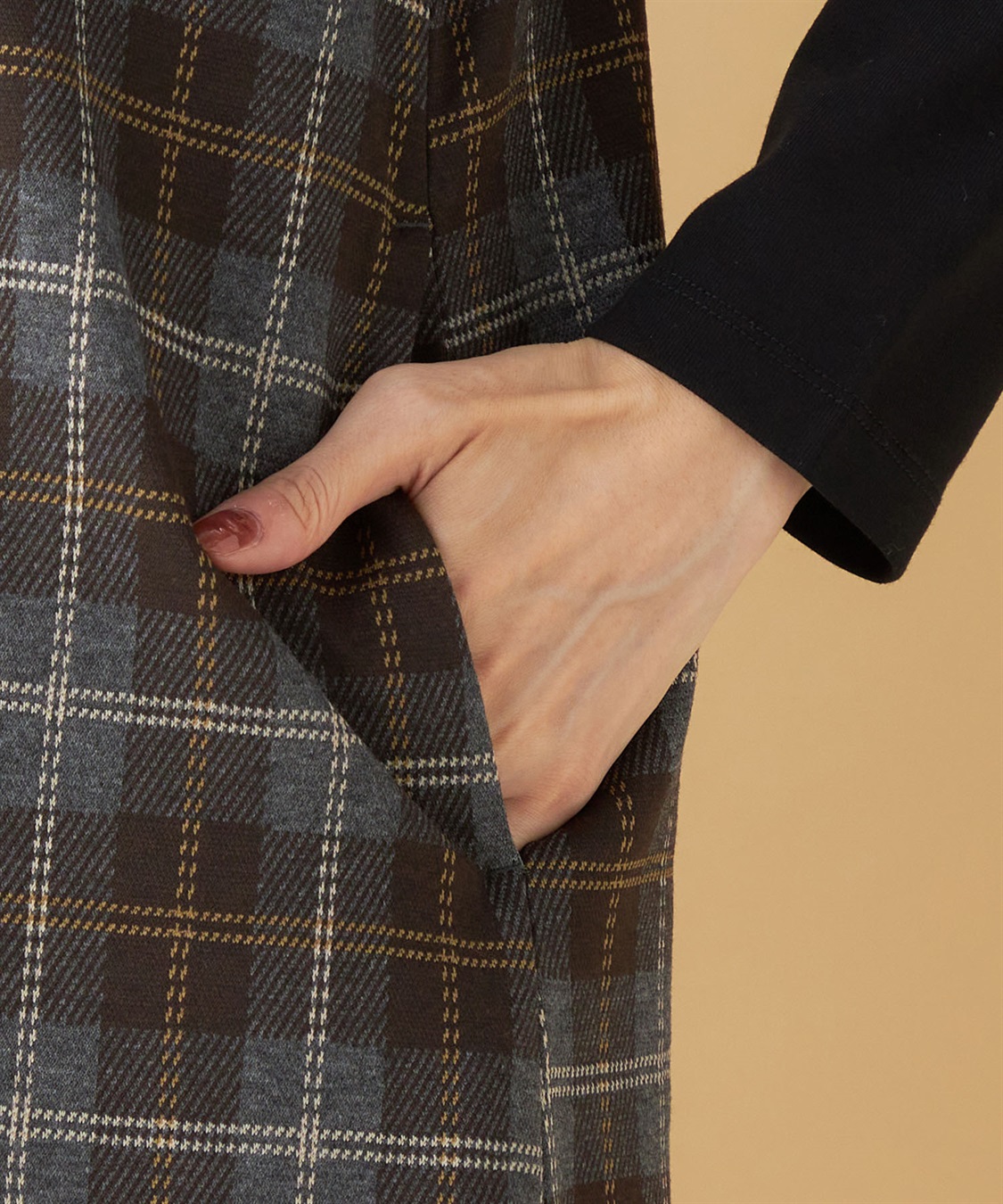 Petit Honfleur ジップジャンパースカート_sub_6