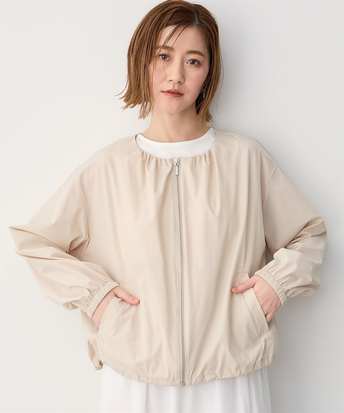 Petit Honfleur ショートブルゾン_sub_1