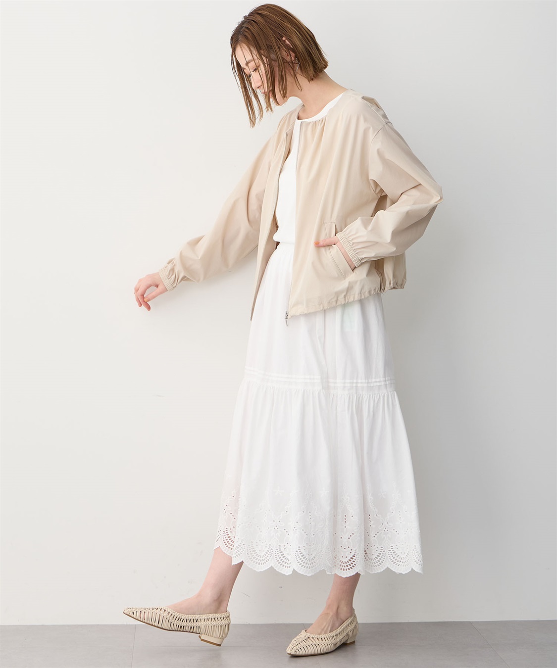 Petit Honfleur ショートブルゾン_sub_17