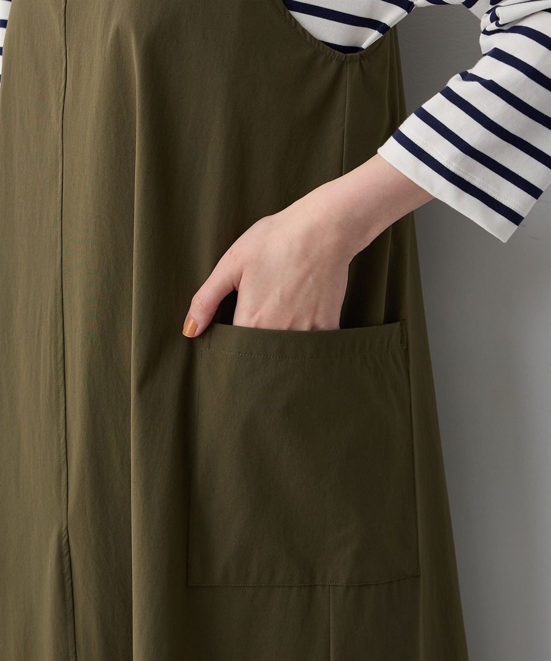 Petit Honfleur カーゴジャンパースカート_sub_3