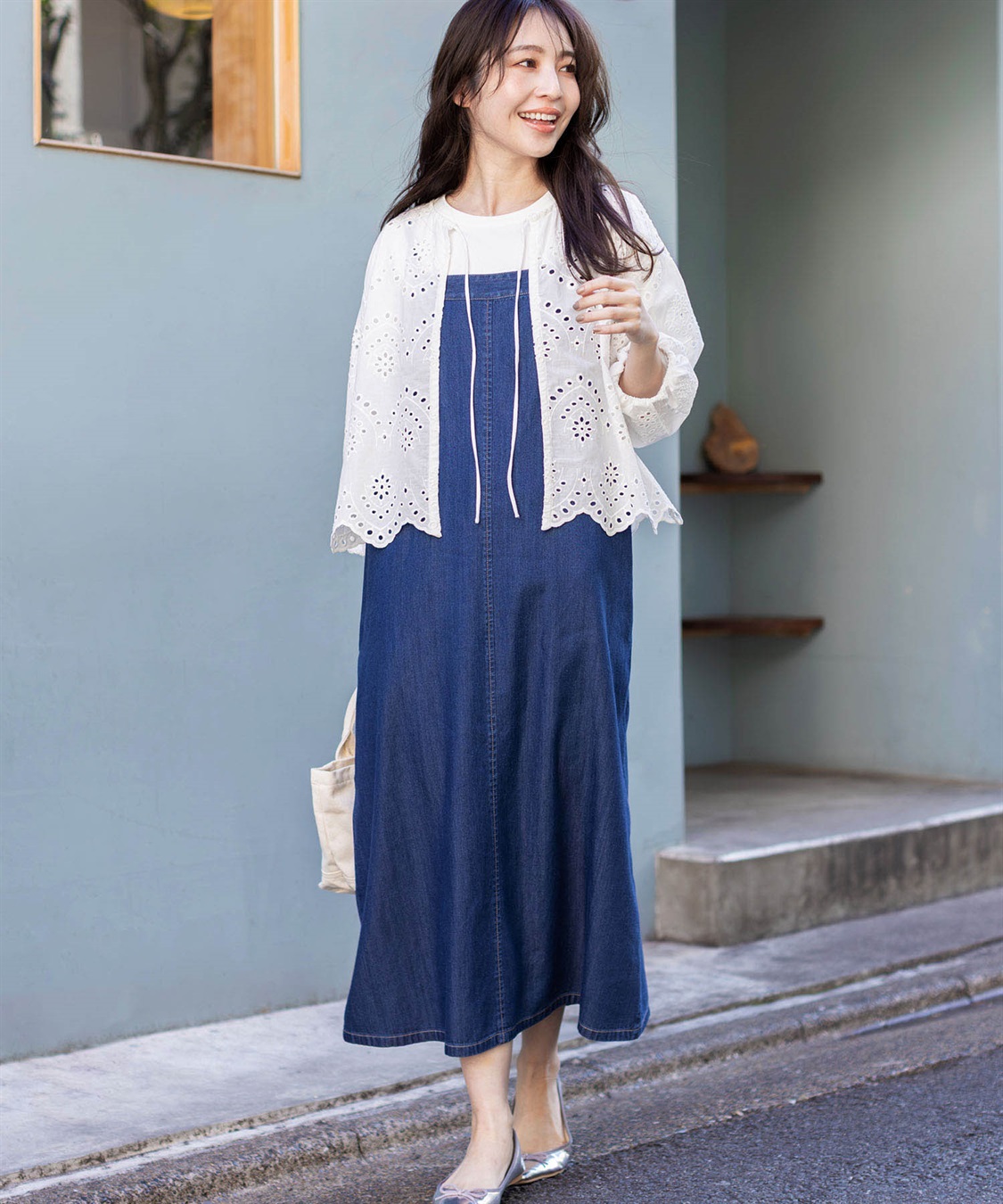 Petit Honfleur デニムキャミソール_sub_9