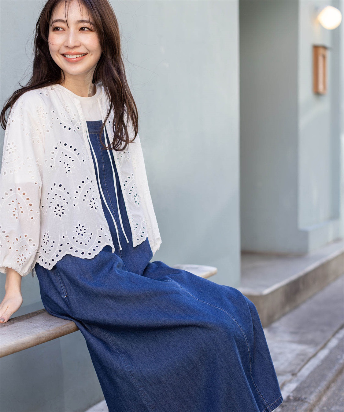 Petit Honfleur デニムキャミソール_sub_11