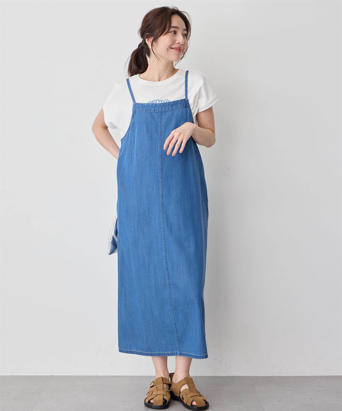 Petit Honfleur デニムキャミソール_sub_12