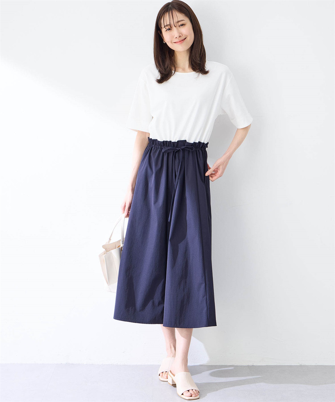 Petit Honfleur ドッキングワンピース_sub_2