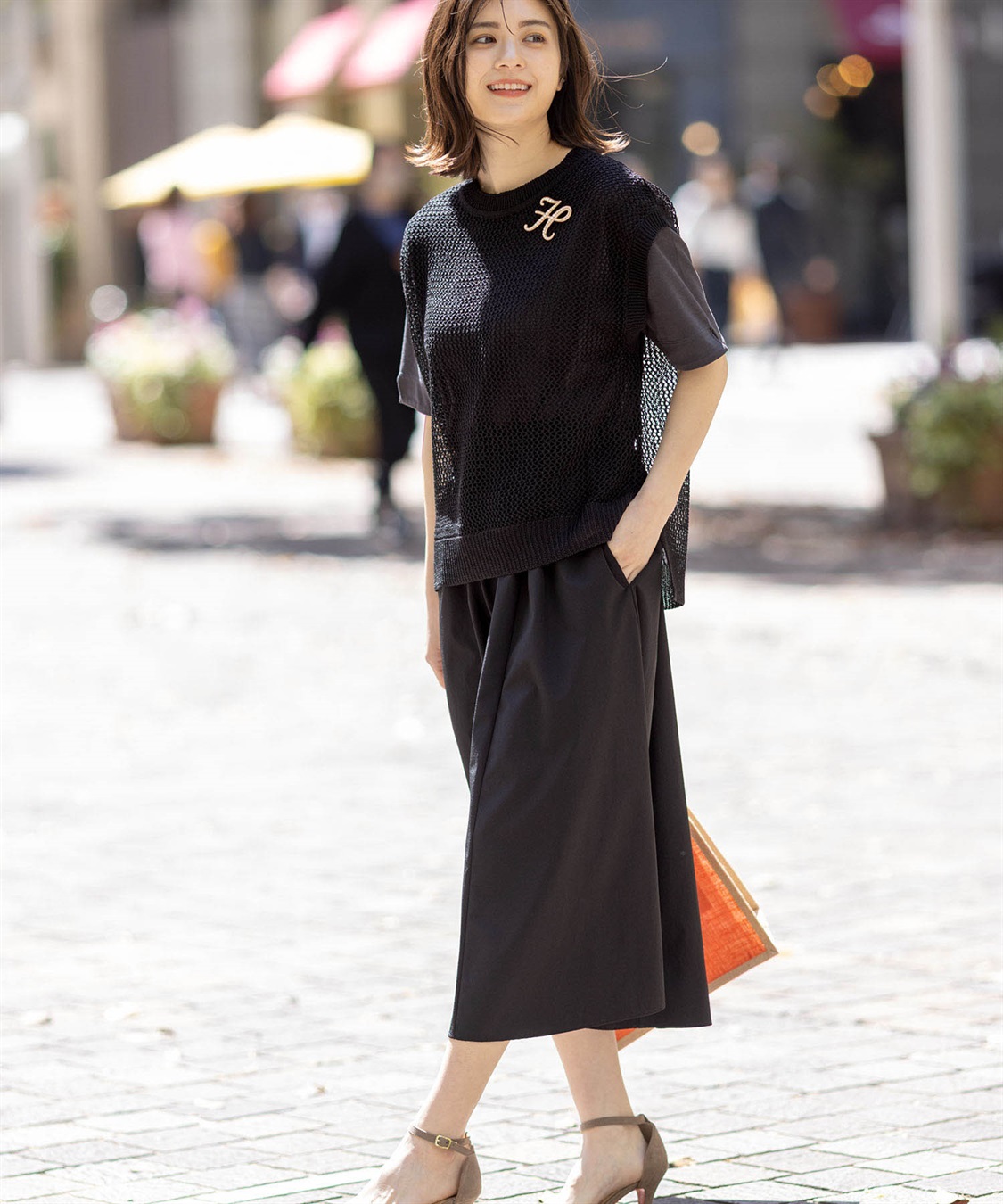 Petit Honfleur ドッキングワンピース_sub_8