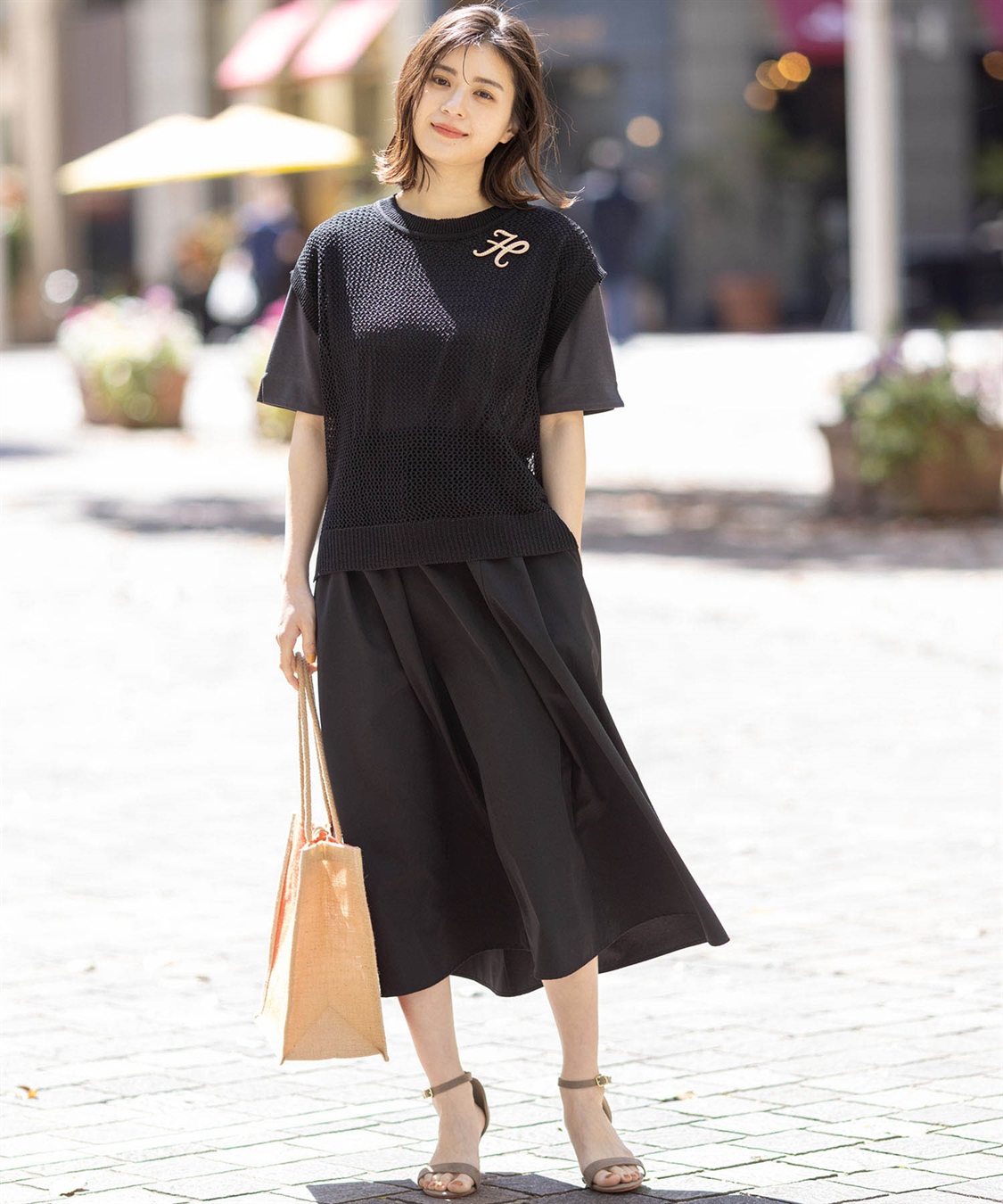 Petit Honfleur ドッキングワンピース_sub_9