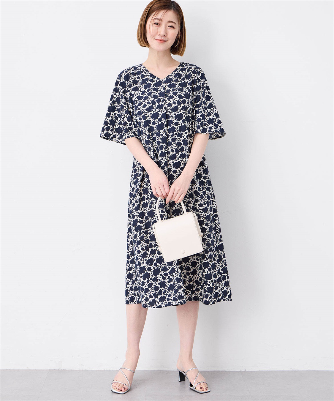 Petit Honfleur プリントワンピース_sub_1