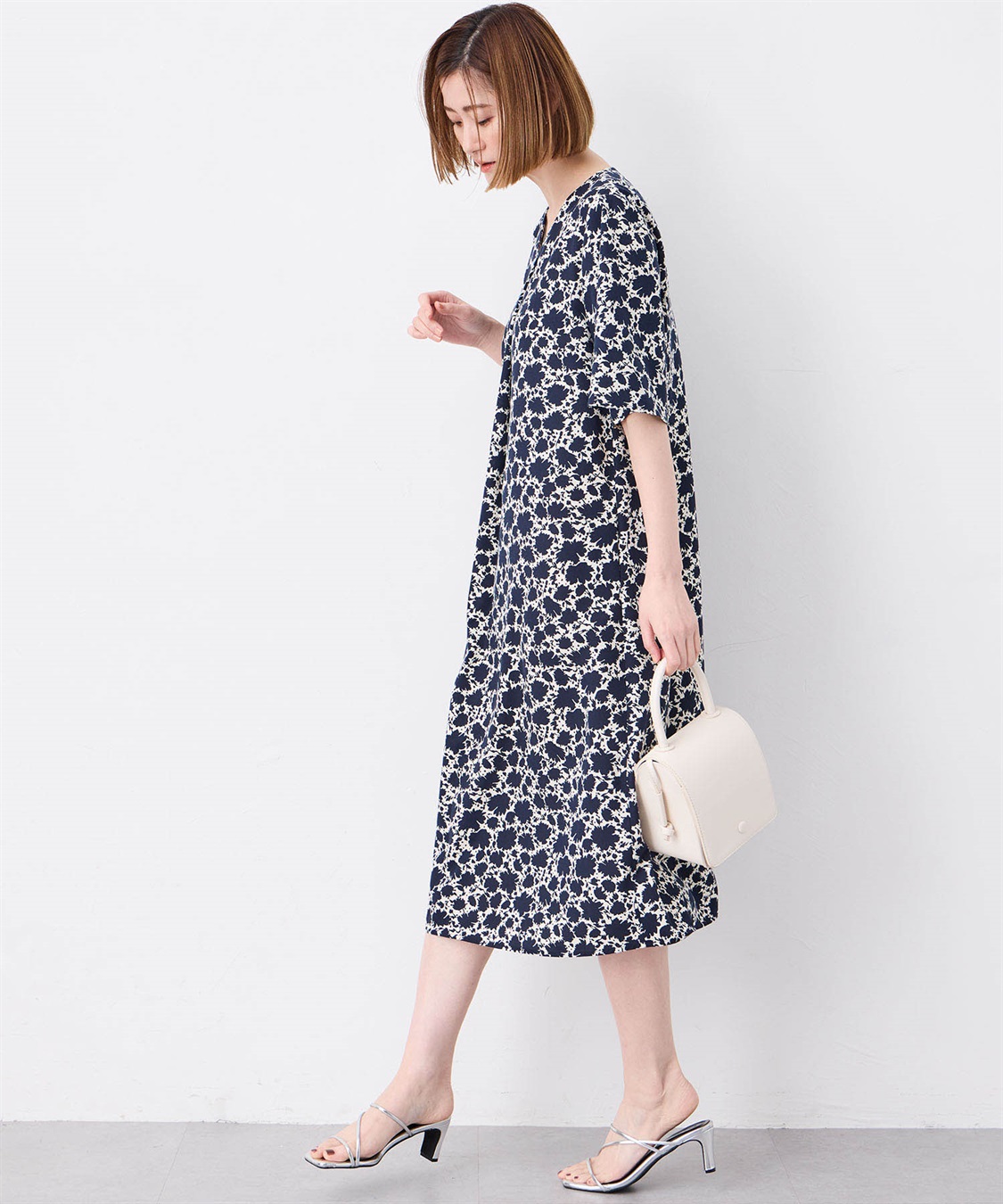 Petit Honfleur プリントワンピース_sub_2