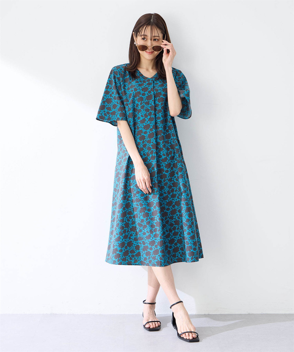 Petit Honfleur プリントワンピース_sub_11