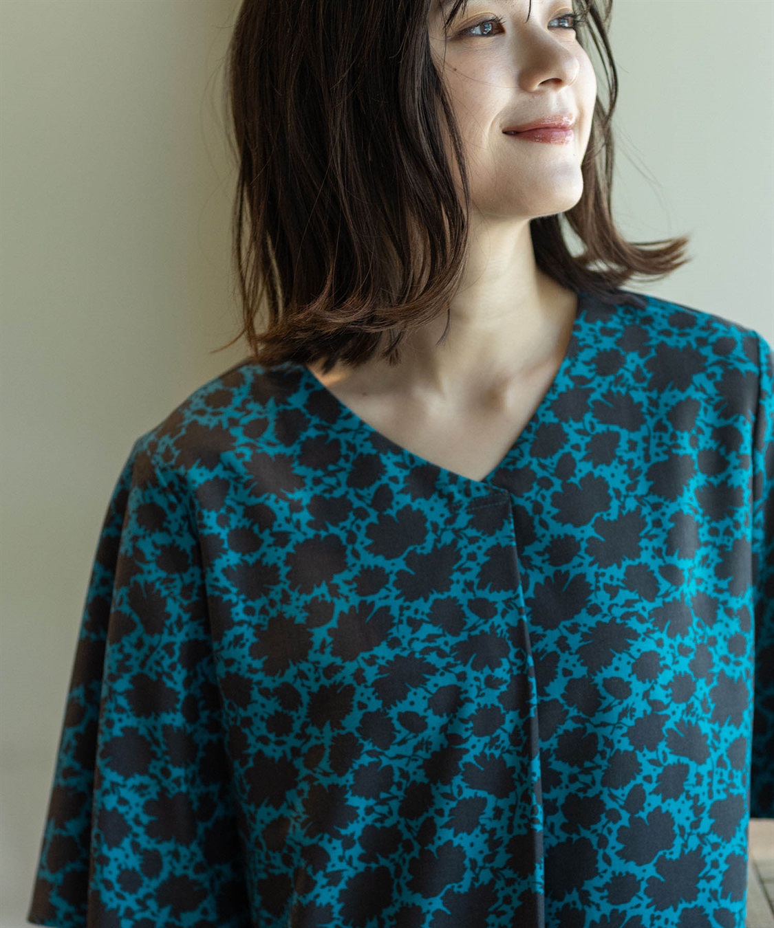 Petit Honfleur プリントワンピース_sub_12