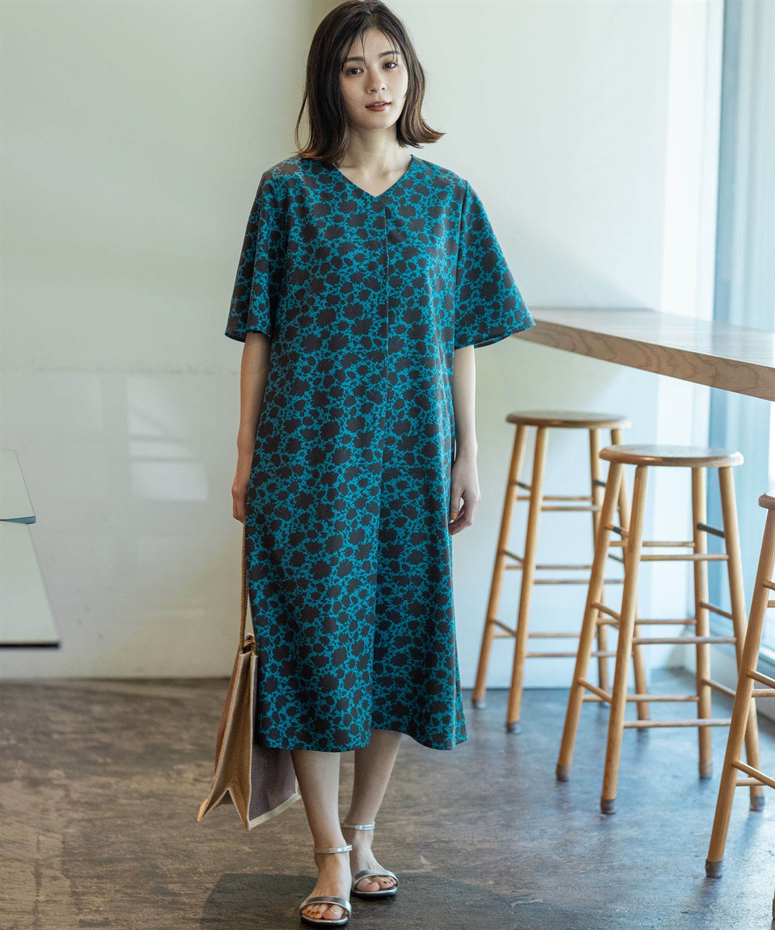 Petit Honfleur プリントワンピース_sub_14