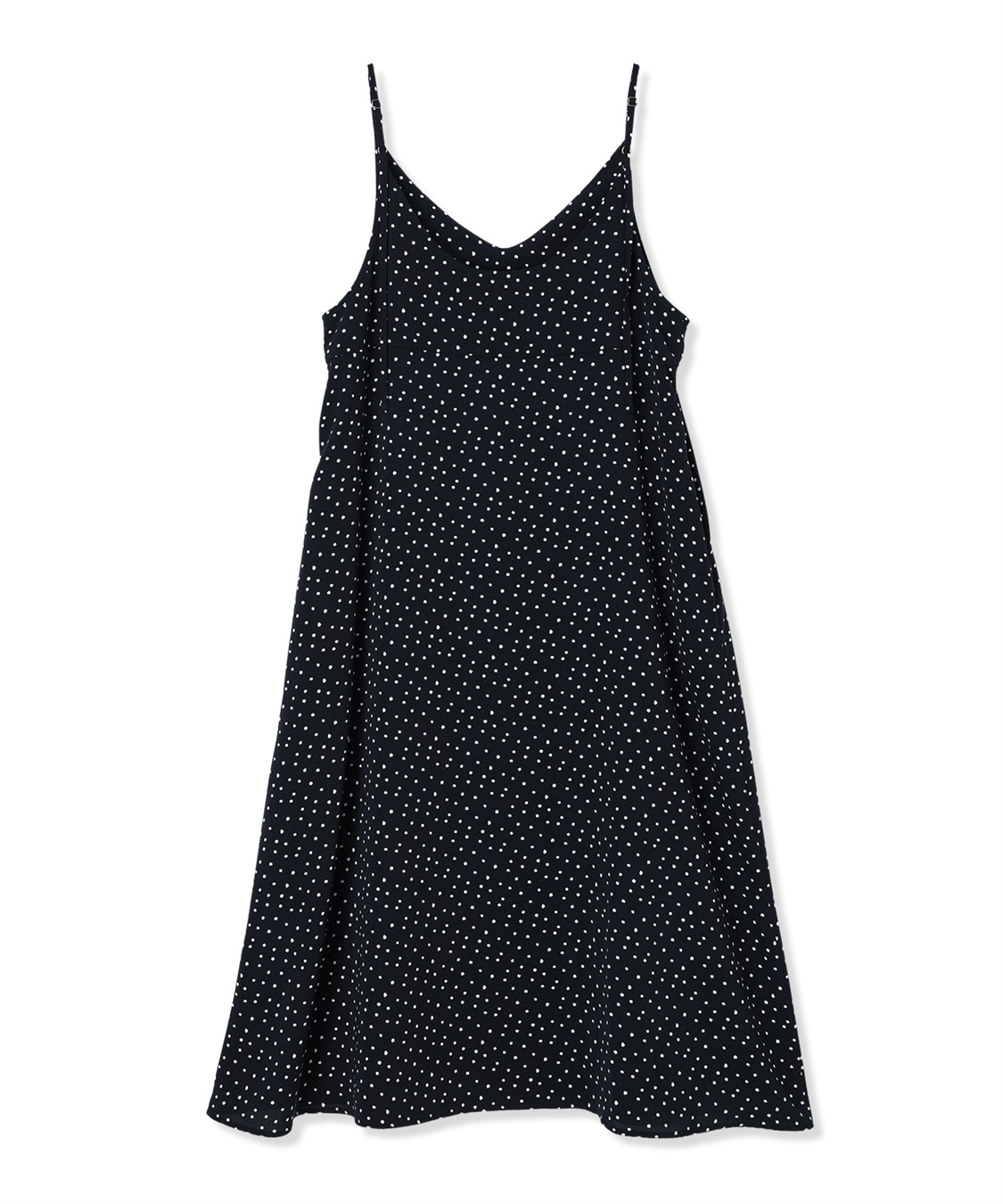 Petit Honfleur 【接触冷感】ドットプリントキャミワンピース_sub_15