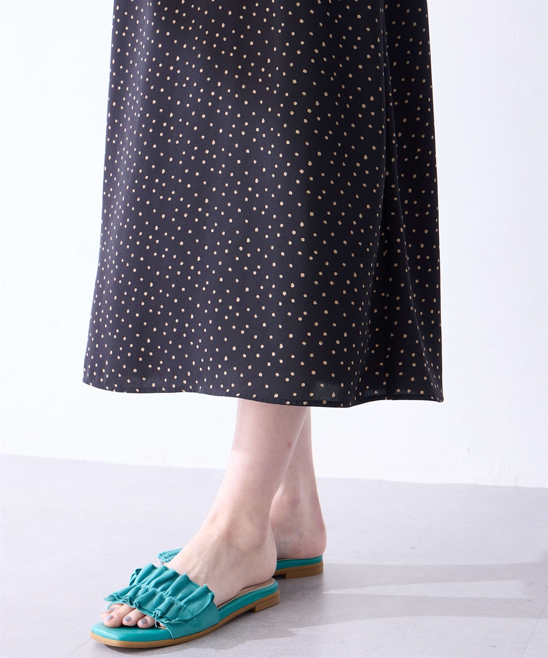 Petit Honfleur ドット柄ワンピース_sub_15
