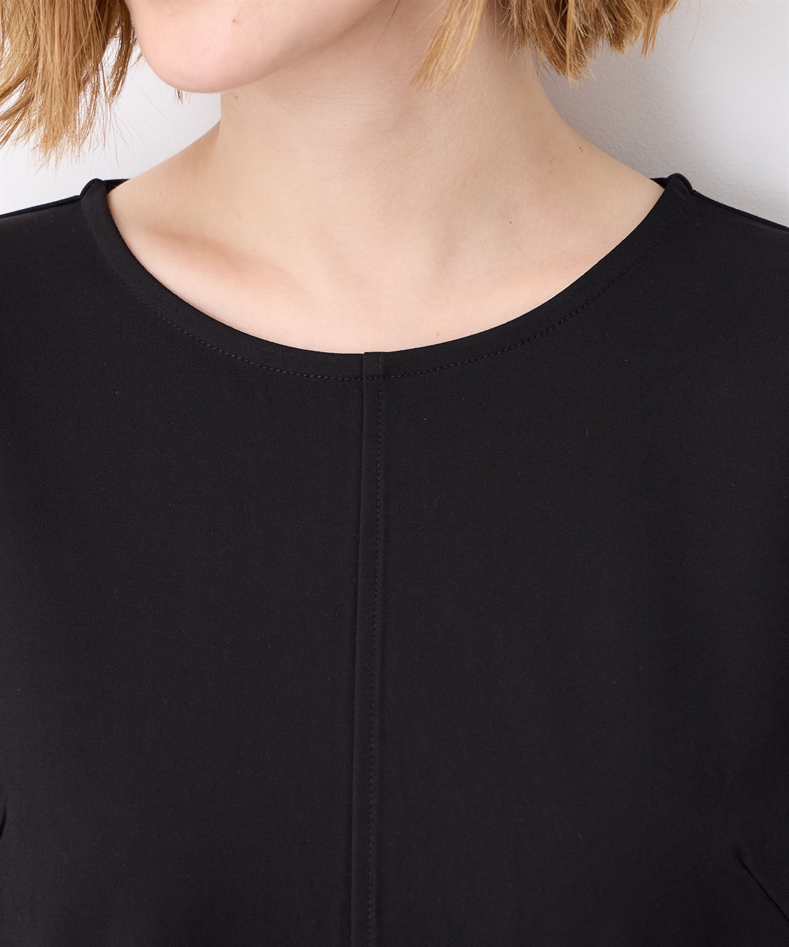 Petit Honfleur ねじりスリーブカノコワンピース_sub_3