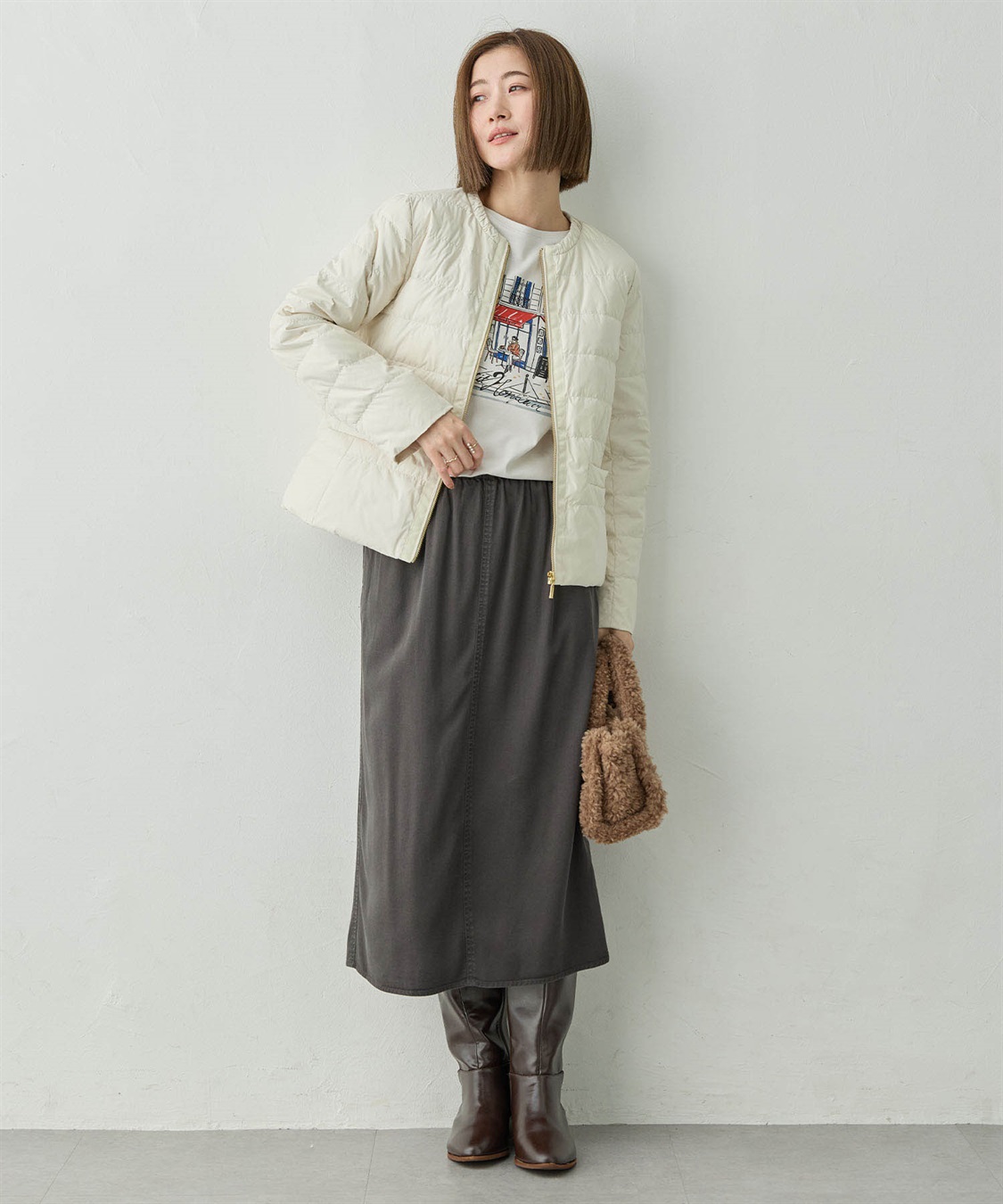 Petit Honfleur ショートダウンコート_sub_13