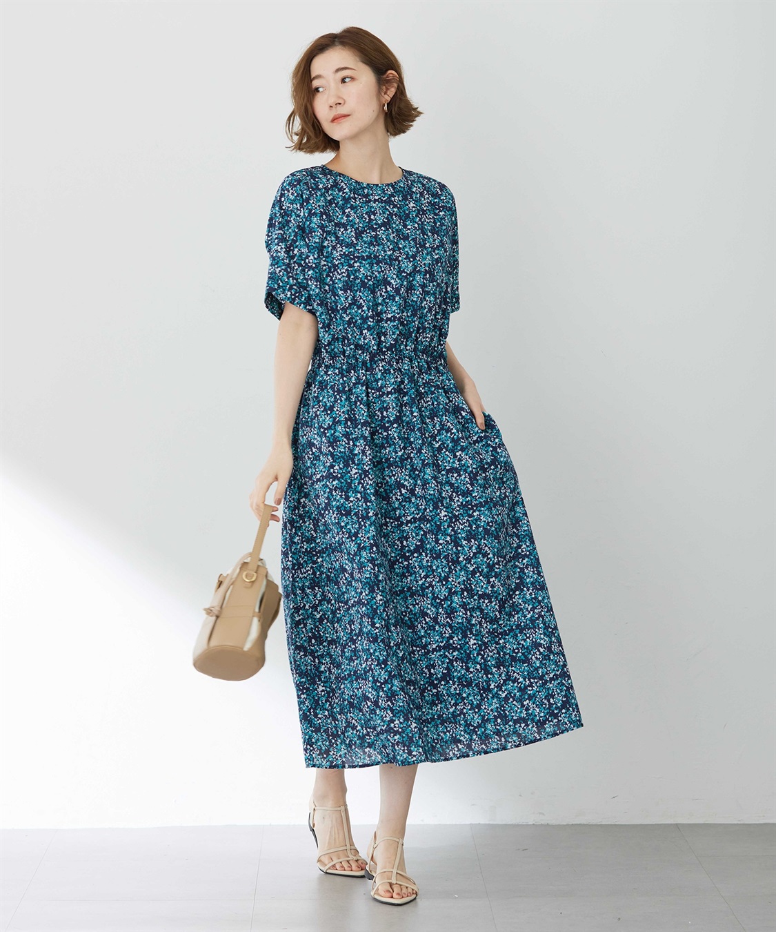 Petit Honfleur アパッシュプリントワンピース_sub_3