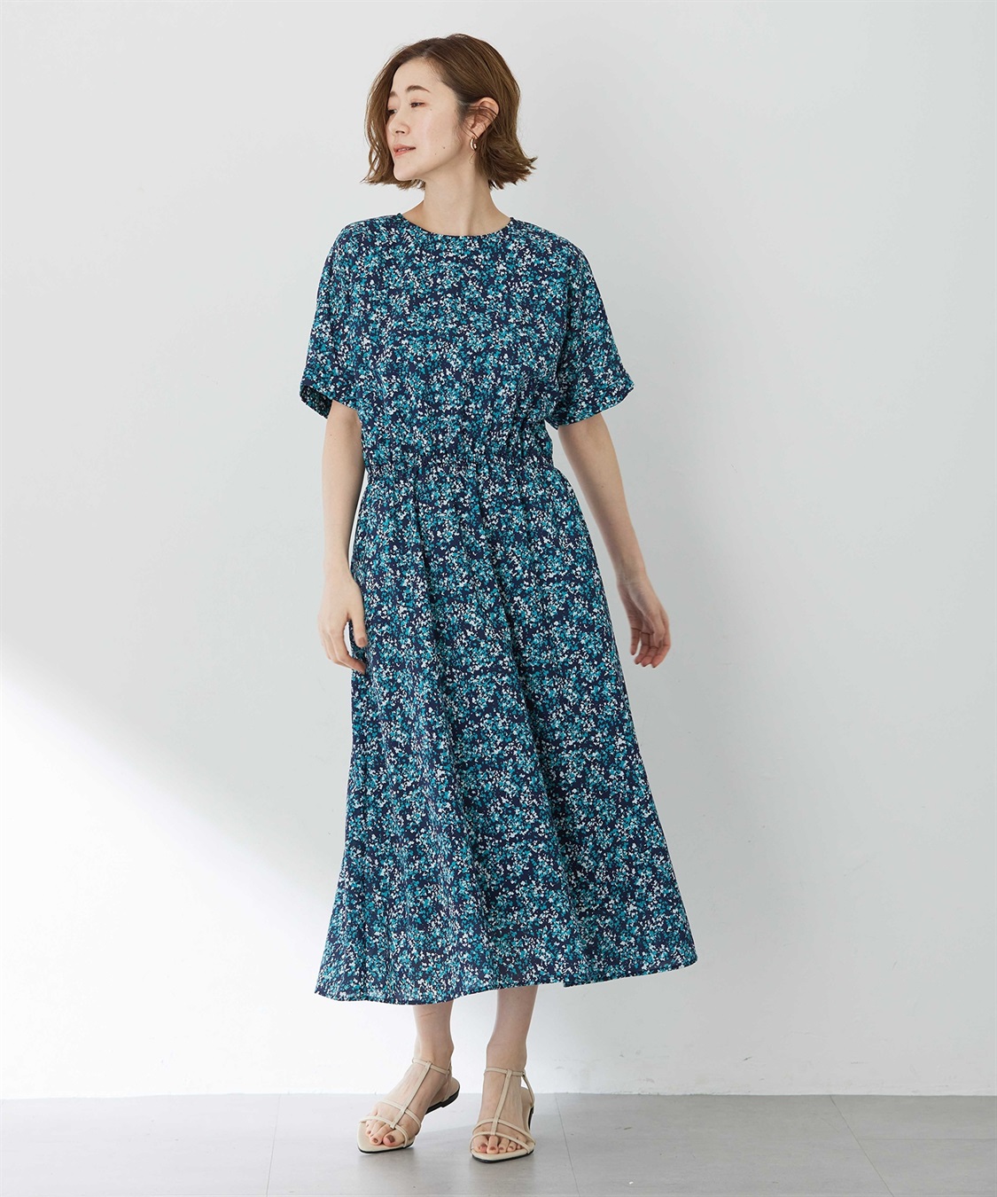 Petit Honfleur アパッシュプリントワンピース_sub_6