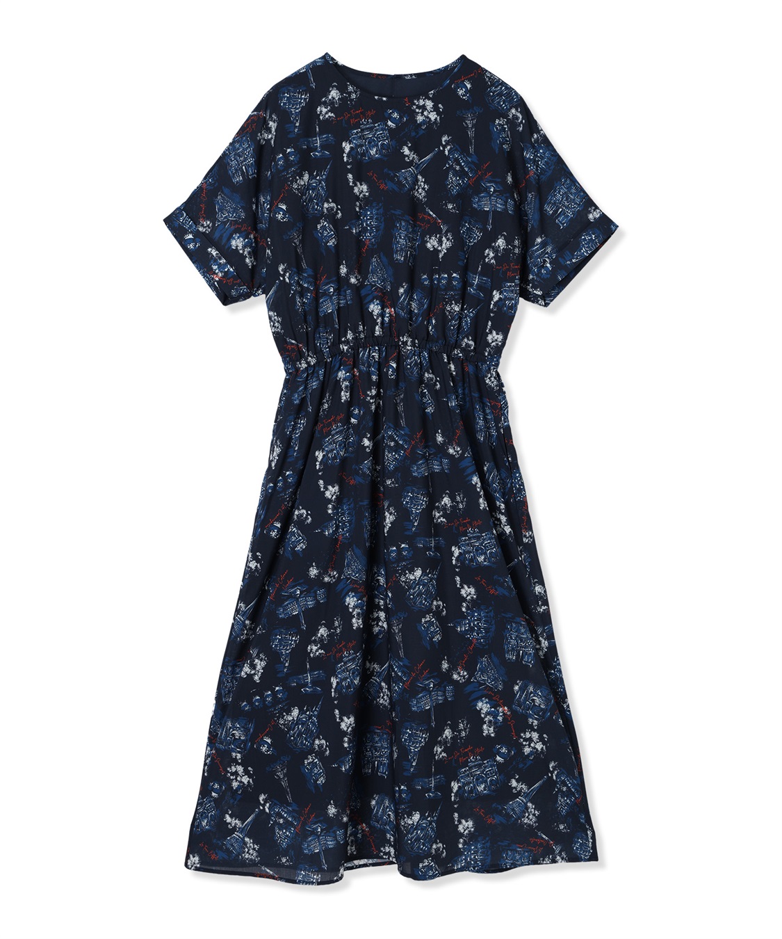 Petit Honfleur アパッシュプリントワンピース_sub_29