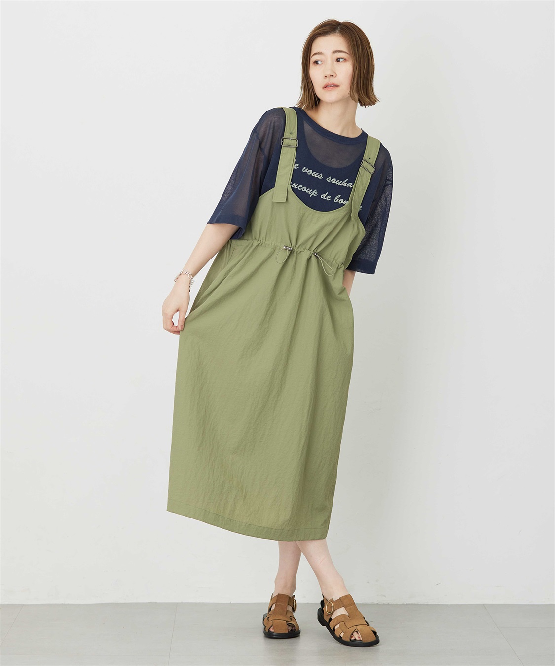 Petit Honfleur ドロストジャンパースカート_sub_1