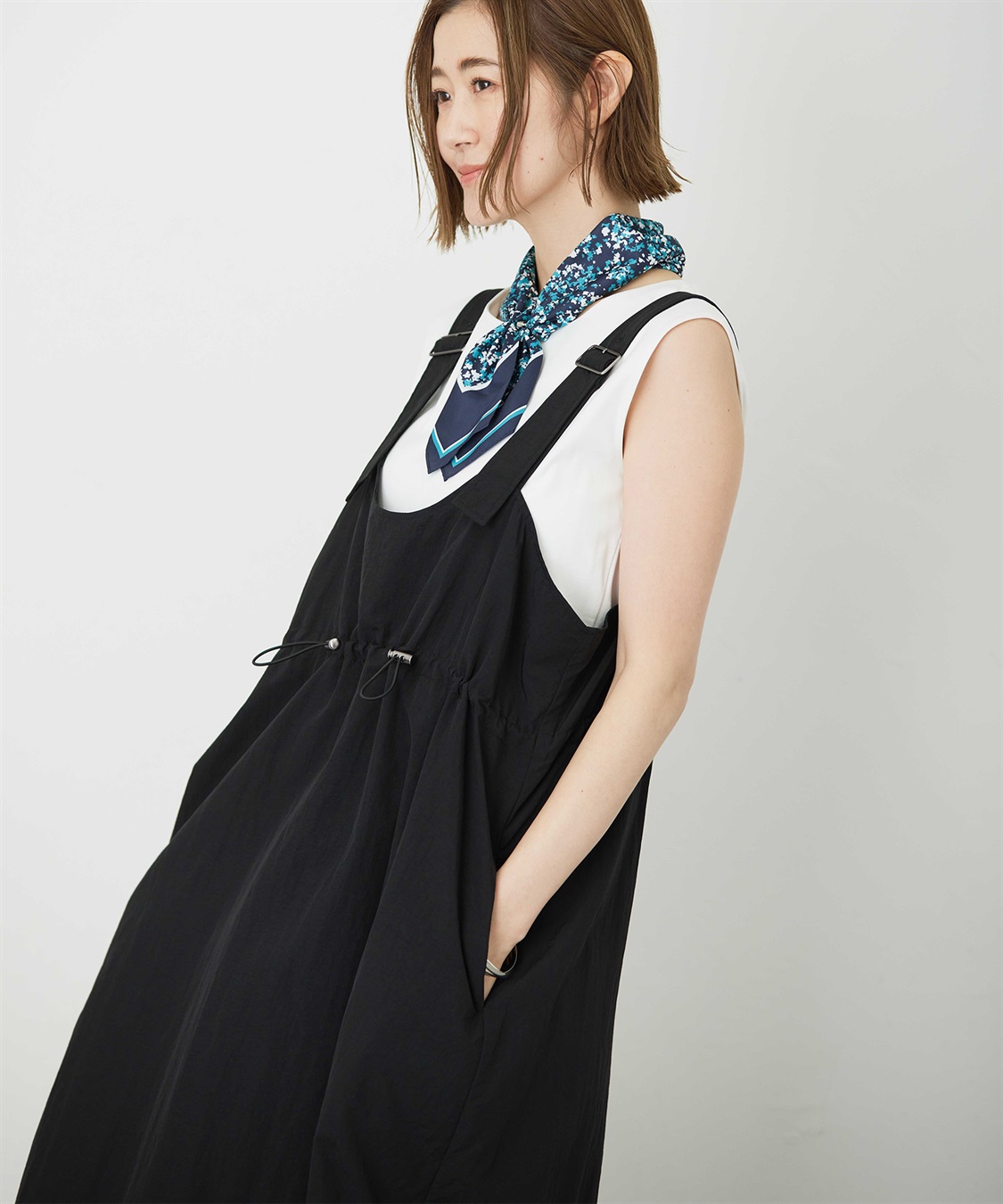 Petit Honfleur ドロストジャンパースカート_sub_10