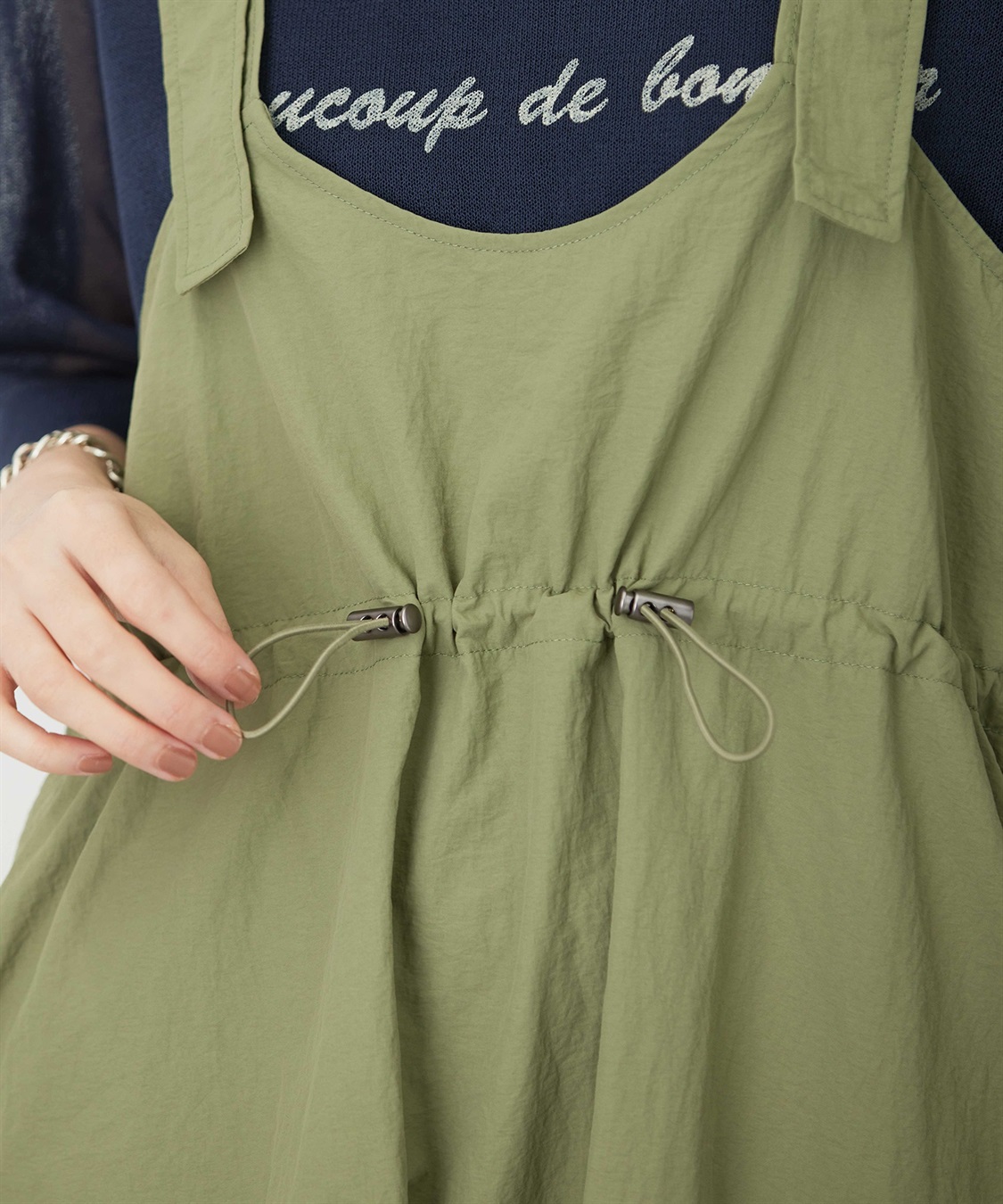 Petit Honfleur ドロストジャンパースカート_sub_13