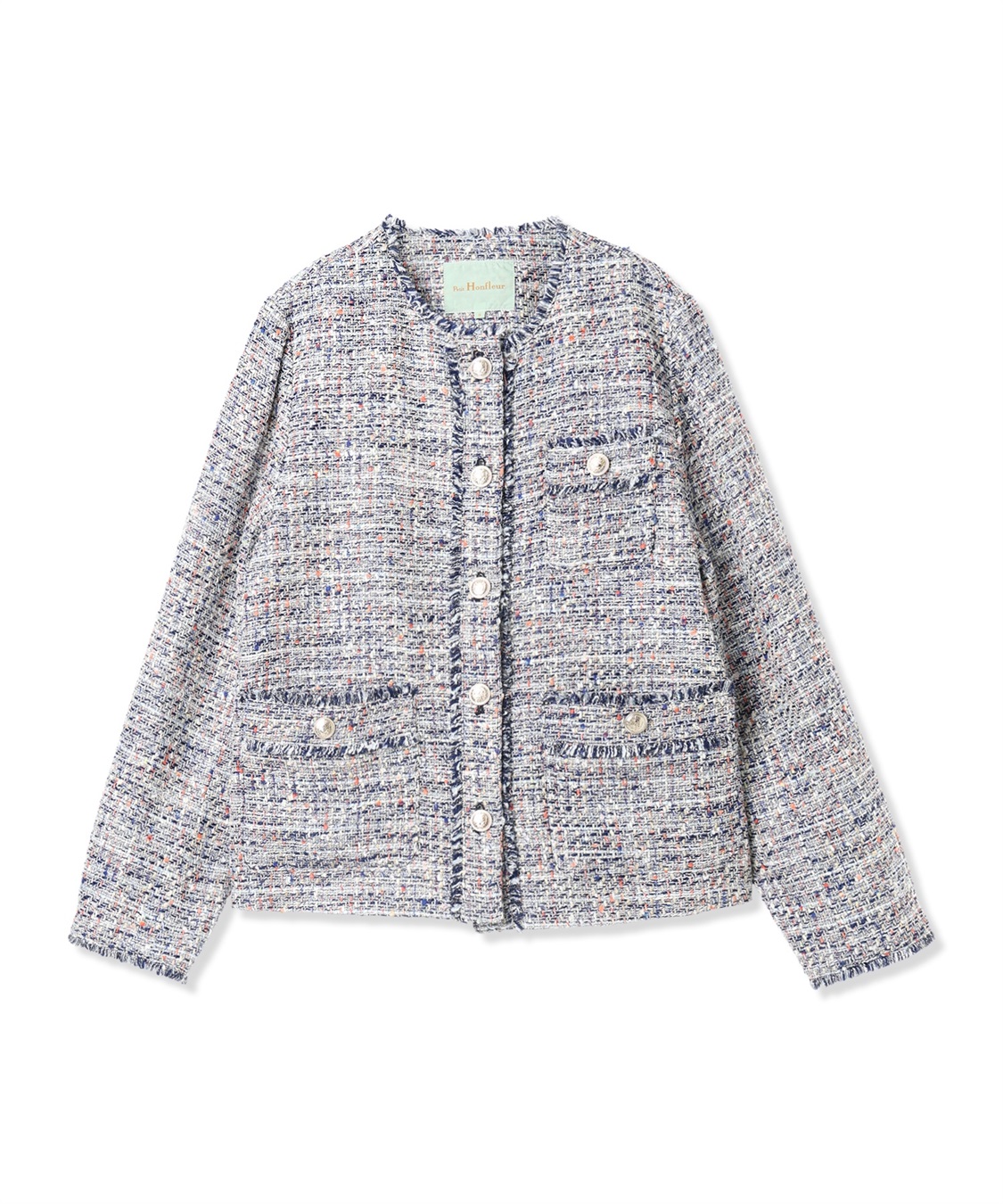 Petit Honfleur ツイードジャケット_sub_18