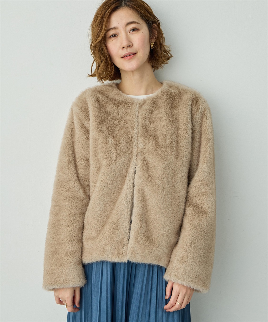 Petit Honfleur ファージャケット_sub_2