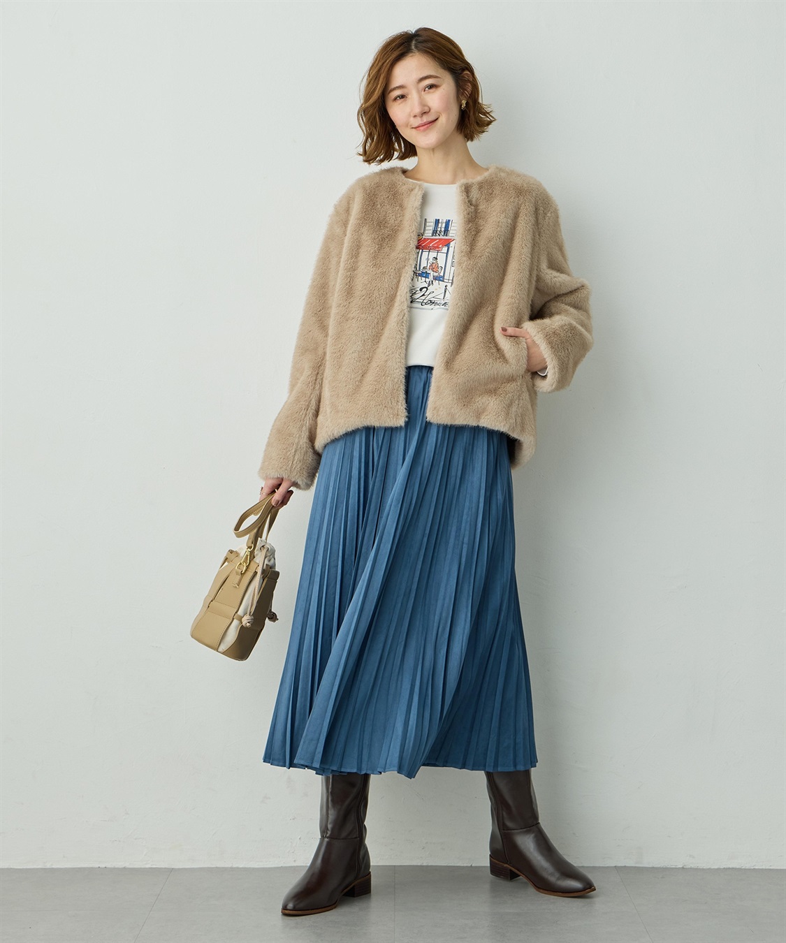 Petit Honfleur ファージャケット_sub_7