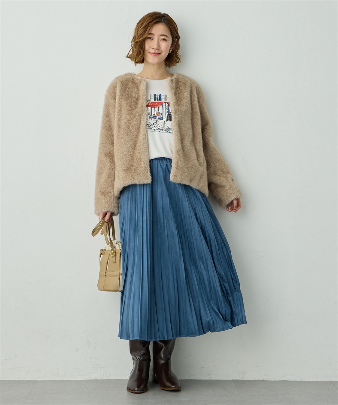 Petit Honfleur ファージャケット_sub_8