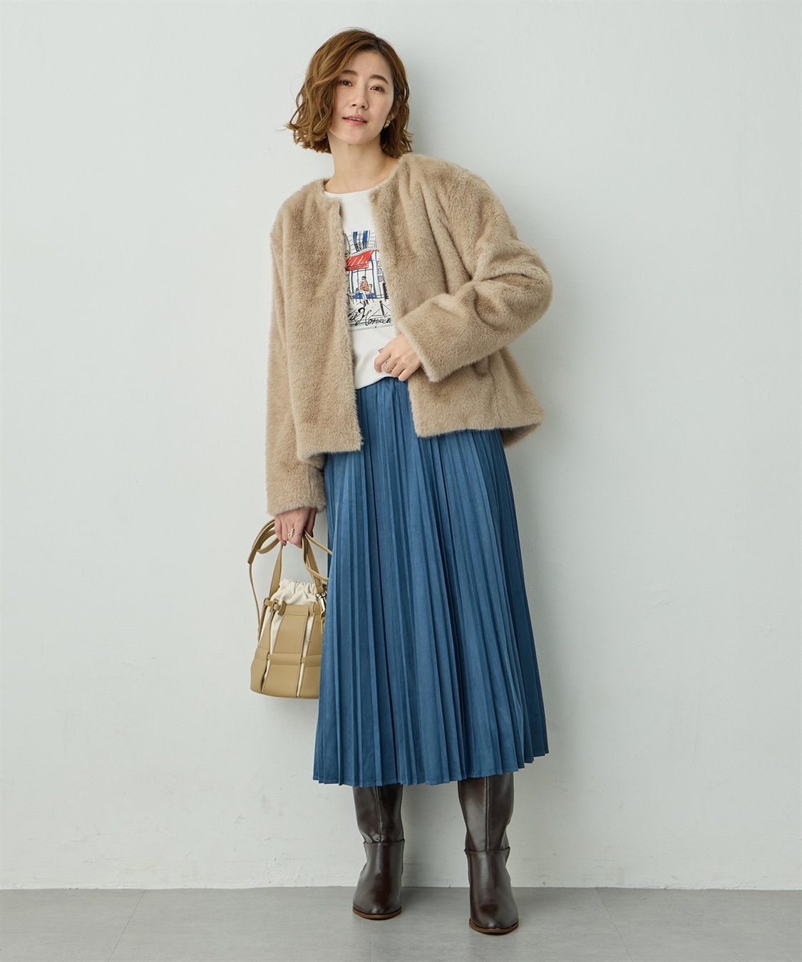 Petit Honfleur ファージャケット_sub_9