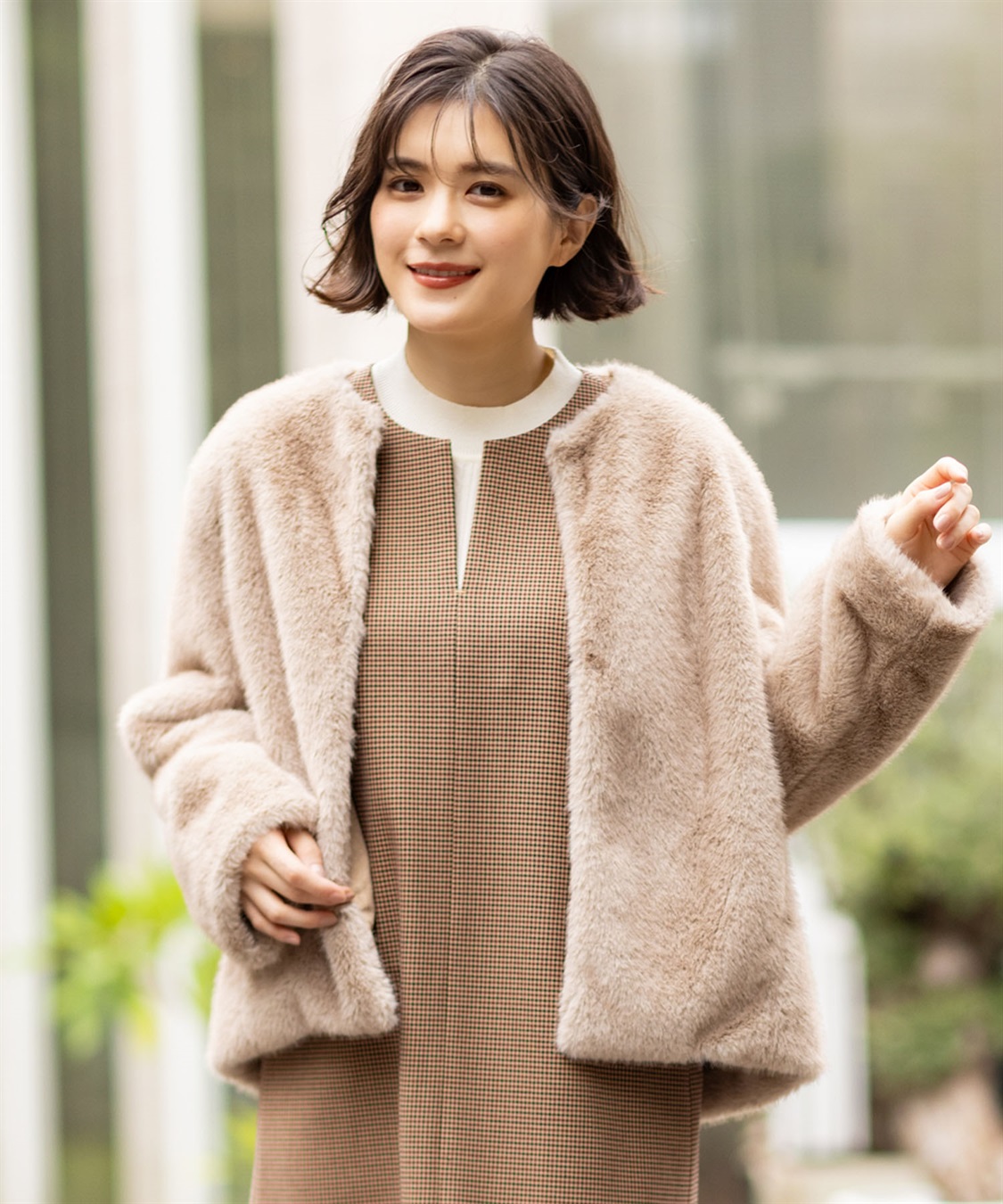 Petit Honfleur ファージャケット_sub_23