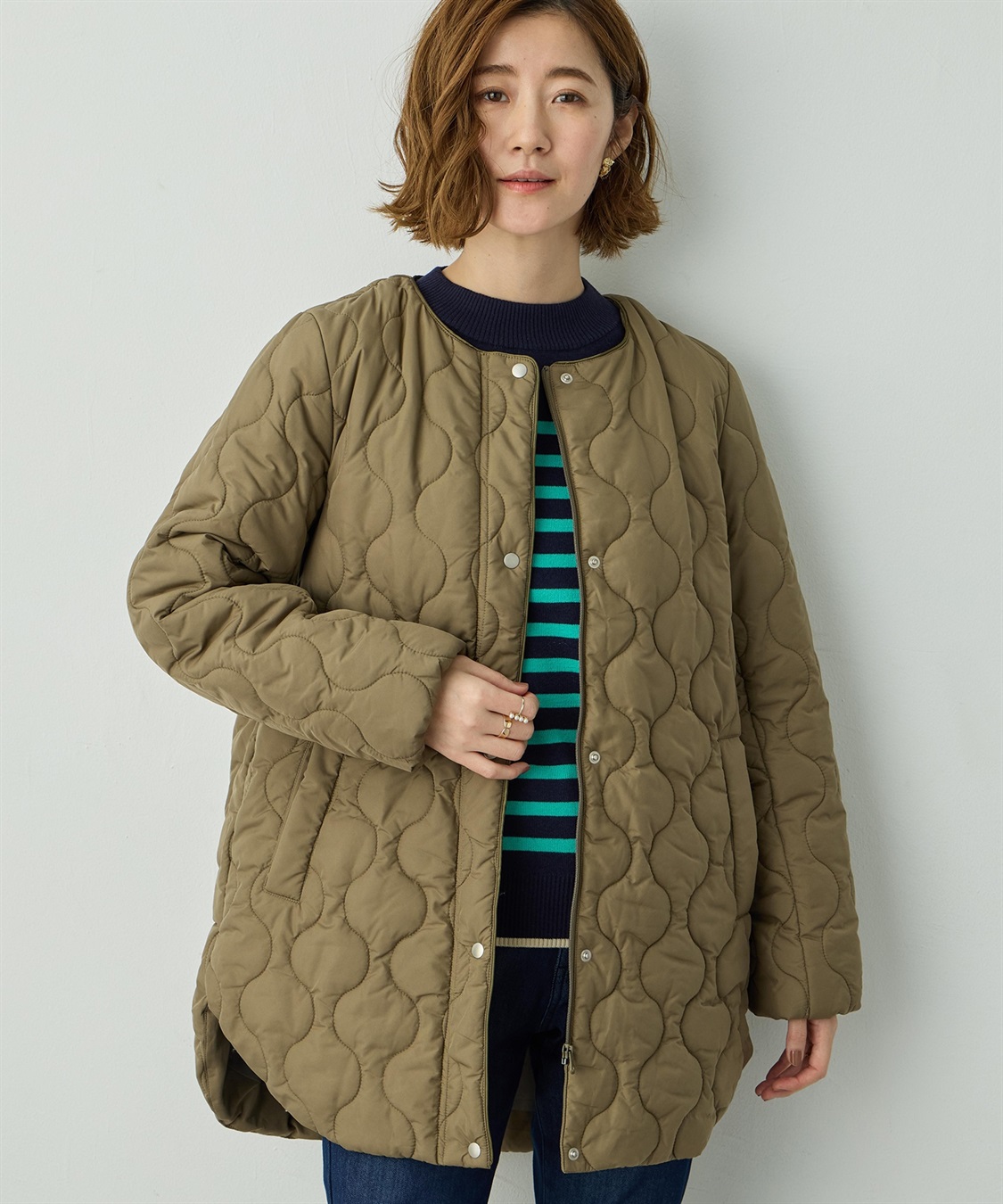 Petit Honfleur 中綿ダウンコート_sub_6