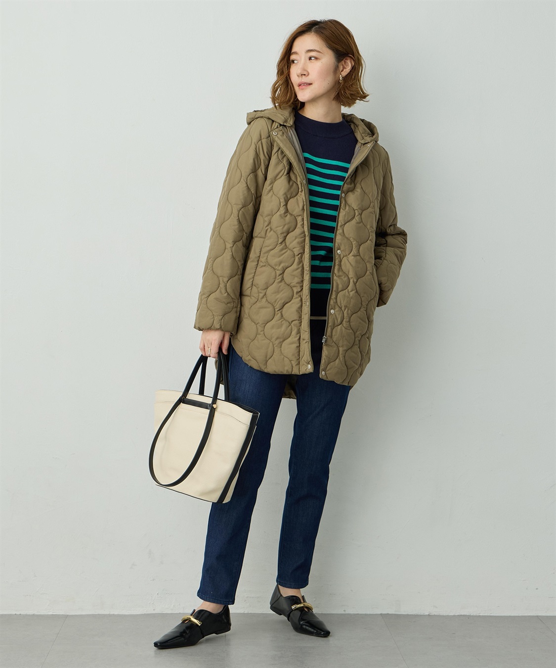 Petit Honfleur 中綿ダウンコート_sub_20