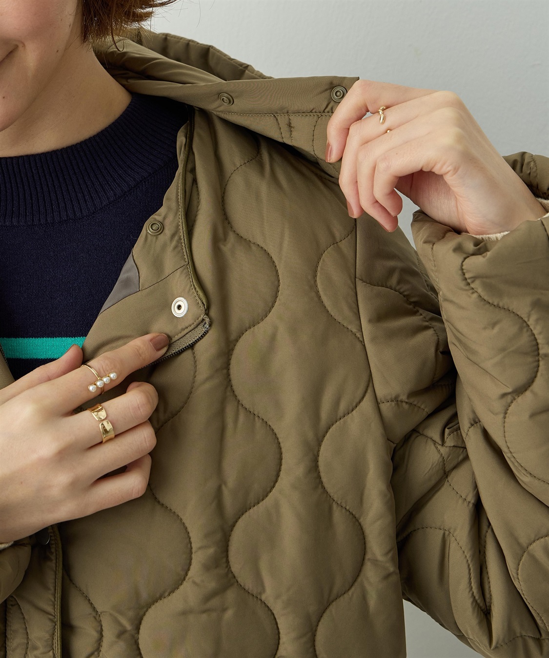 Petit Honfleur 中綿ダウンコート_sub_25